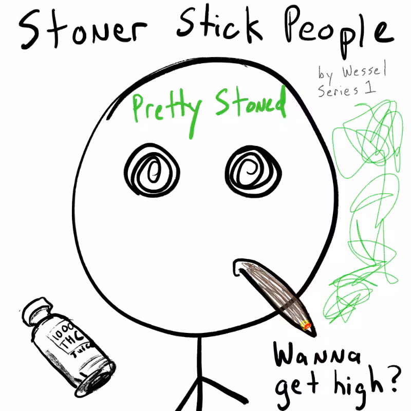 Stoner Stick People #1