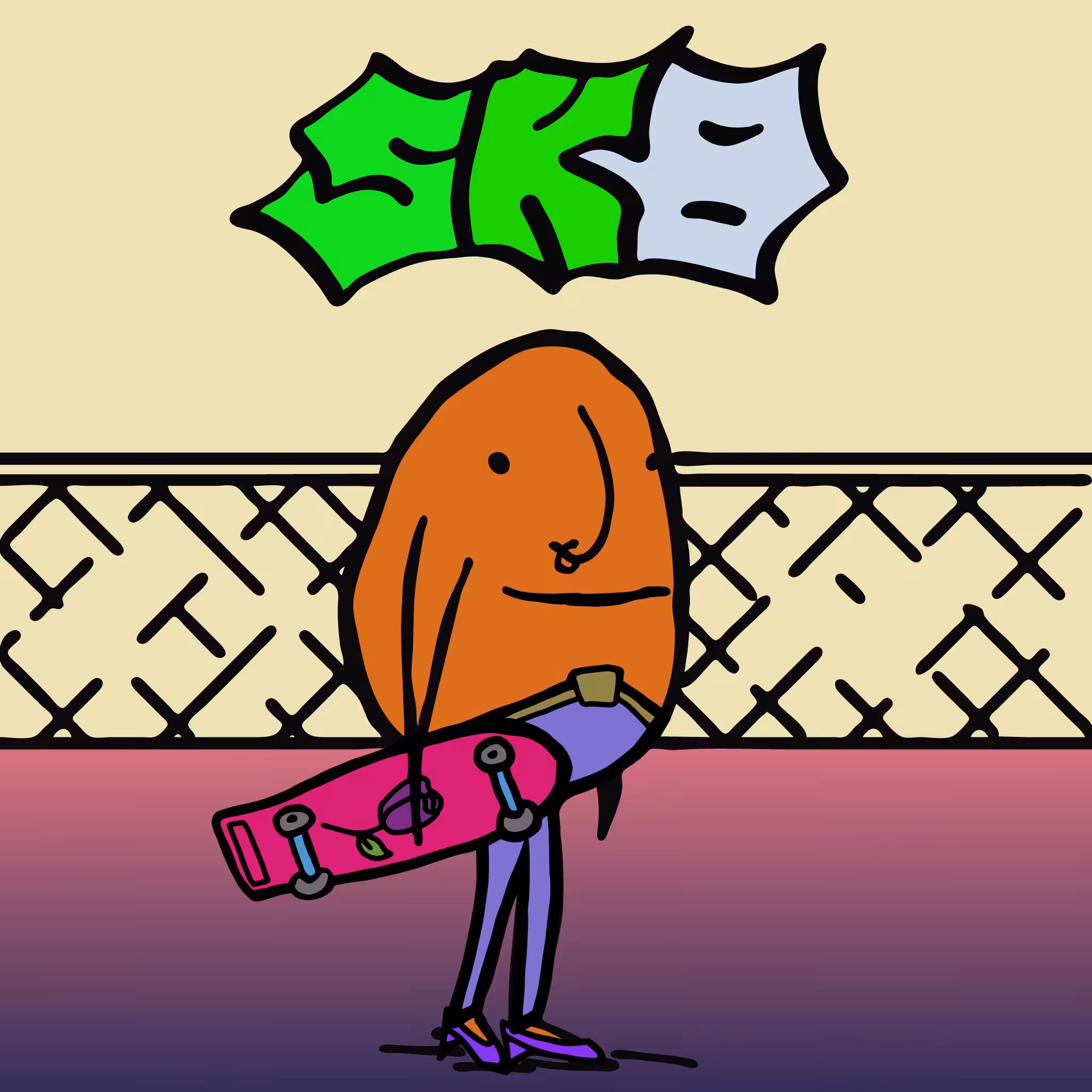 Skater Egg #4
