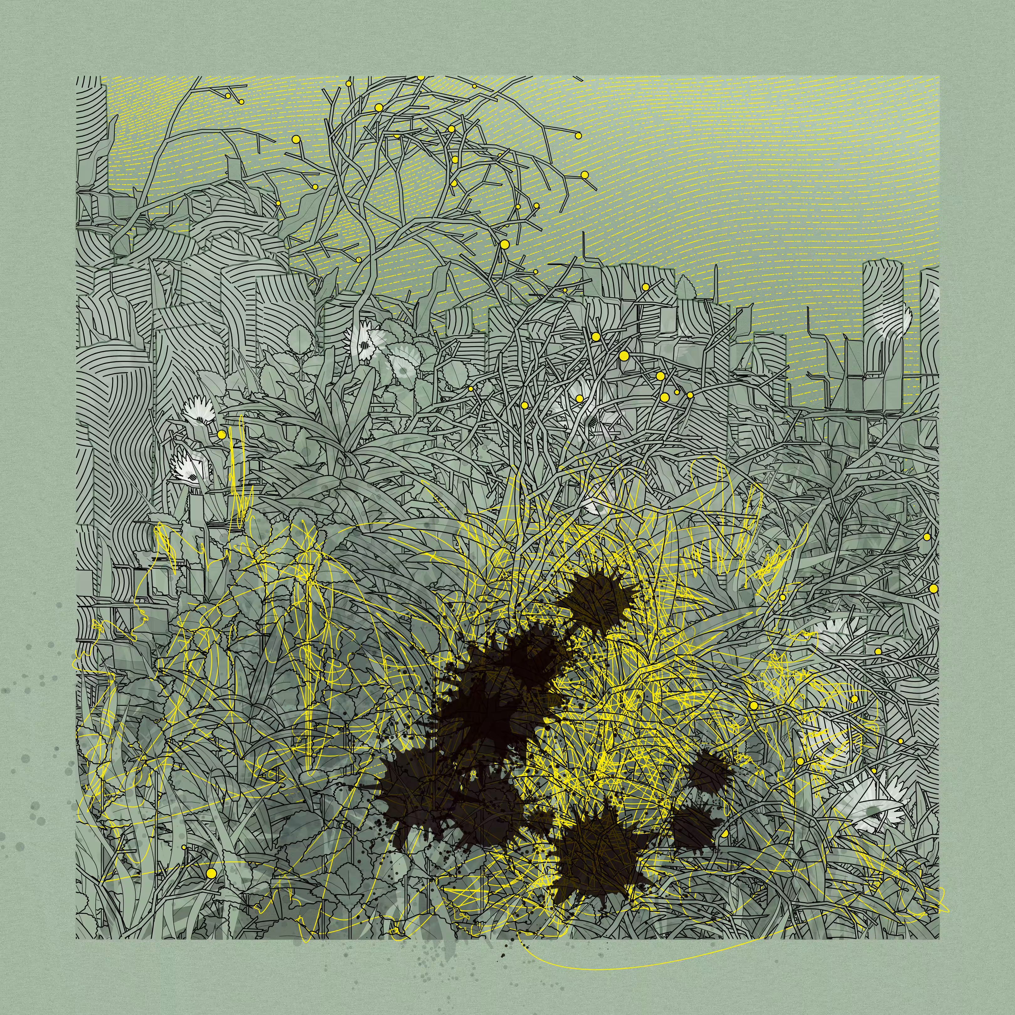 Landscape with Carbon Capture #7425