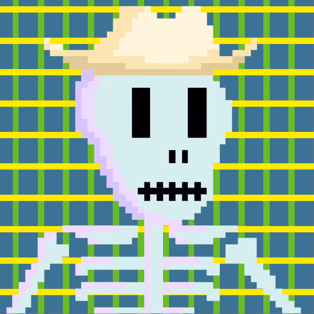 PIXEL SKULLETTI 1 #144