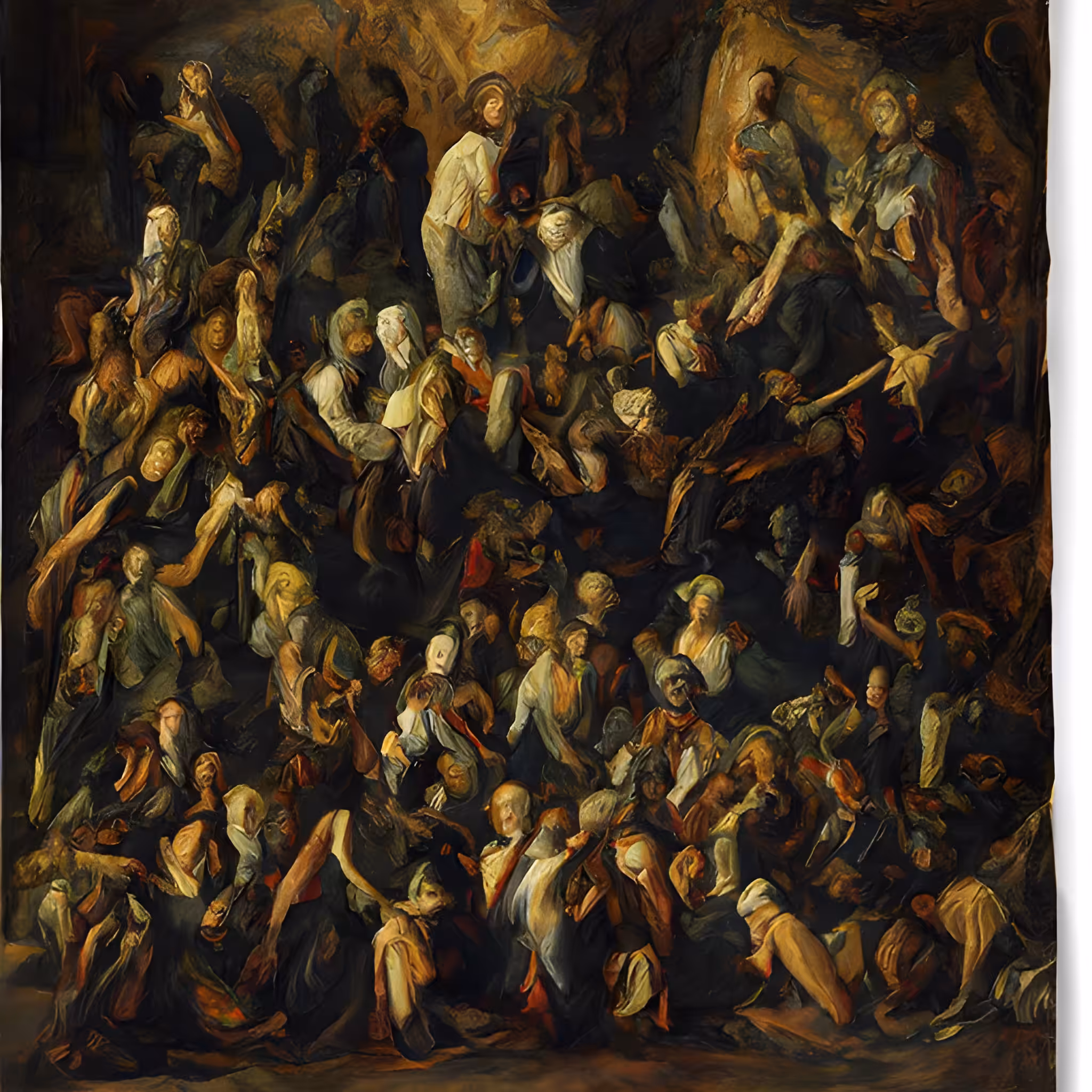 Burial of court oragz