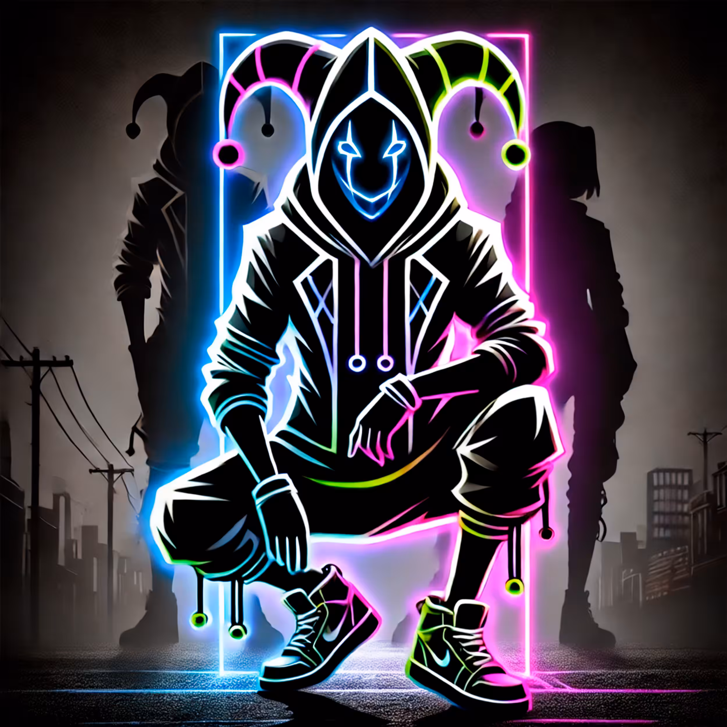 Jester #6 Neon Jest
