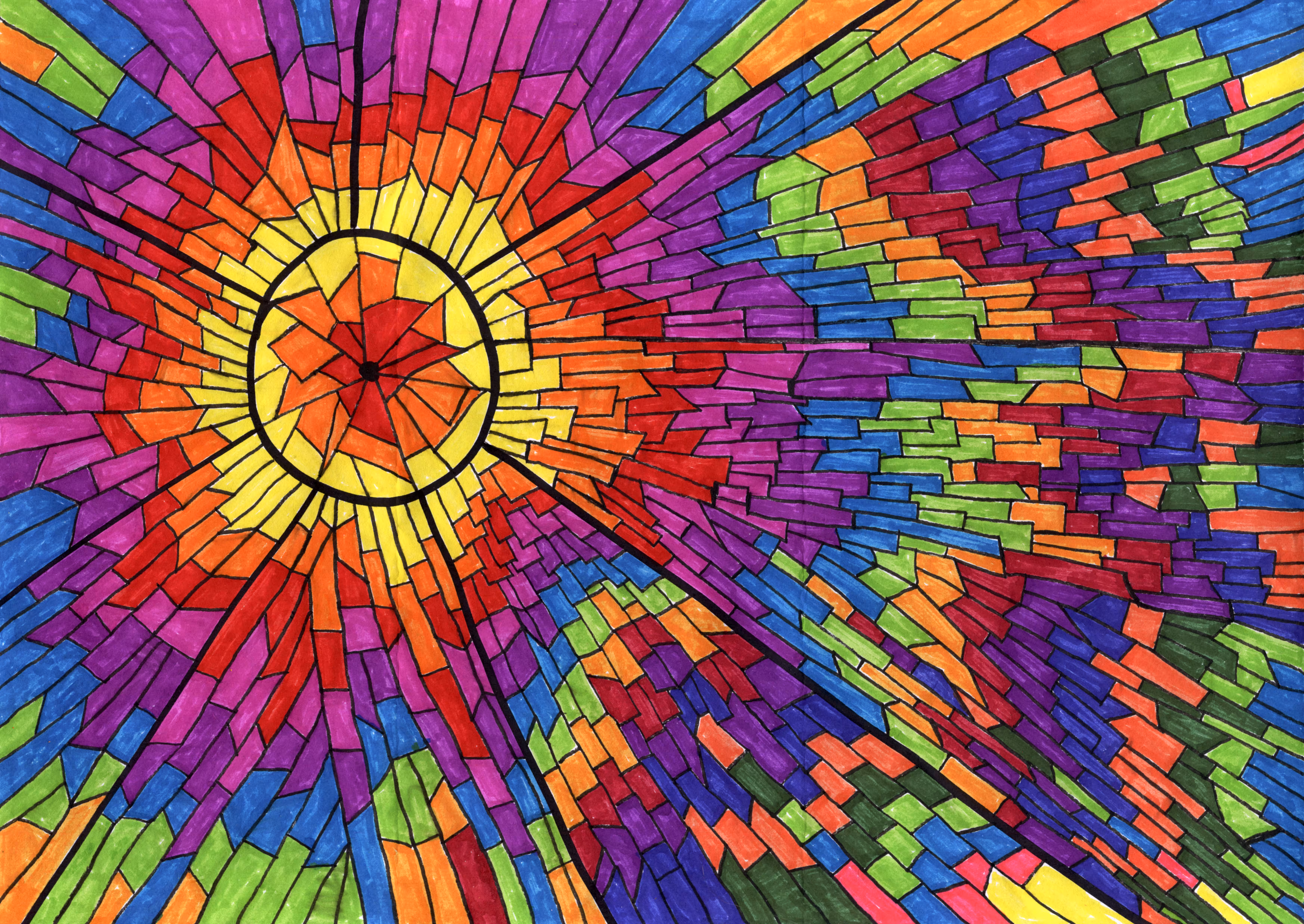 Meditative Flows: Meditation Drawing #03