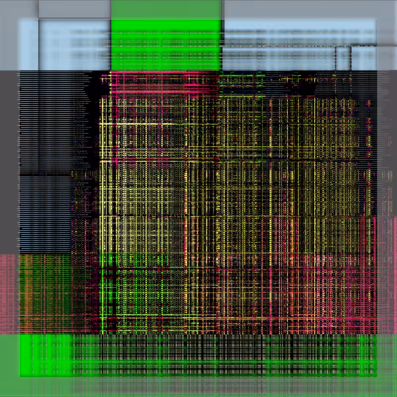 Digital Grid Burn #11