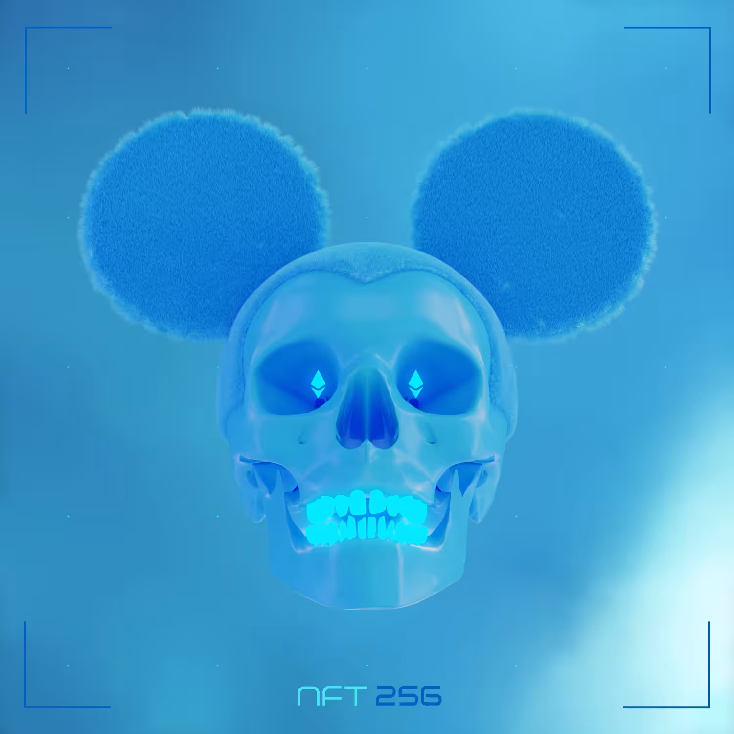 mouseSKULL NFT256#2