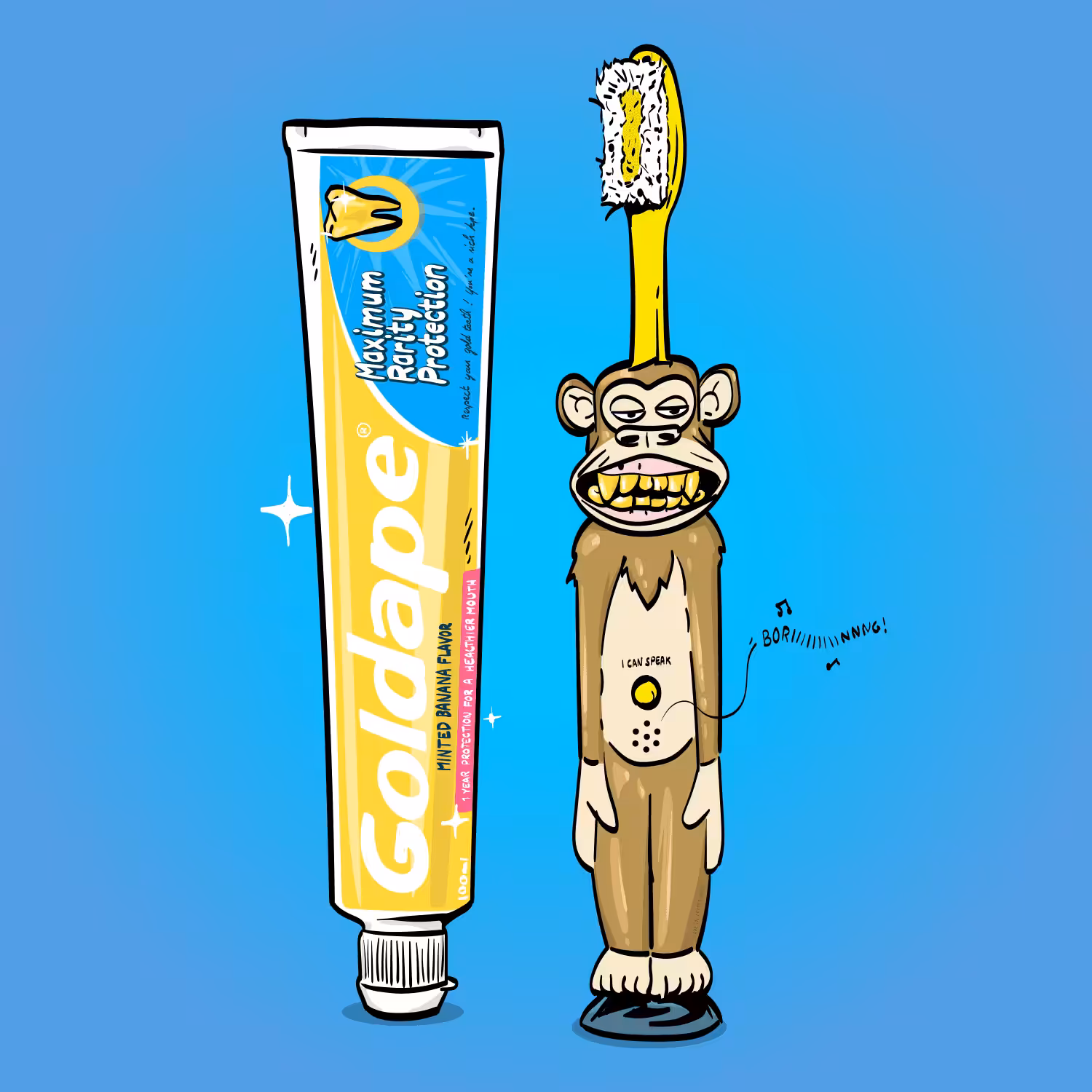 Goldape Toothpack #006