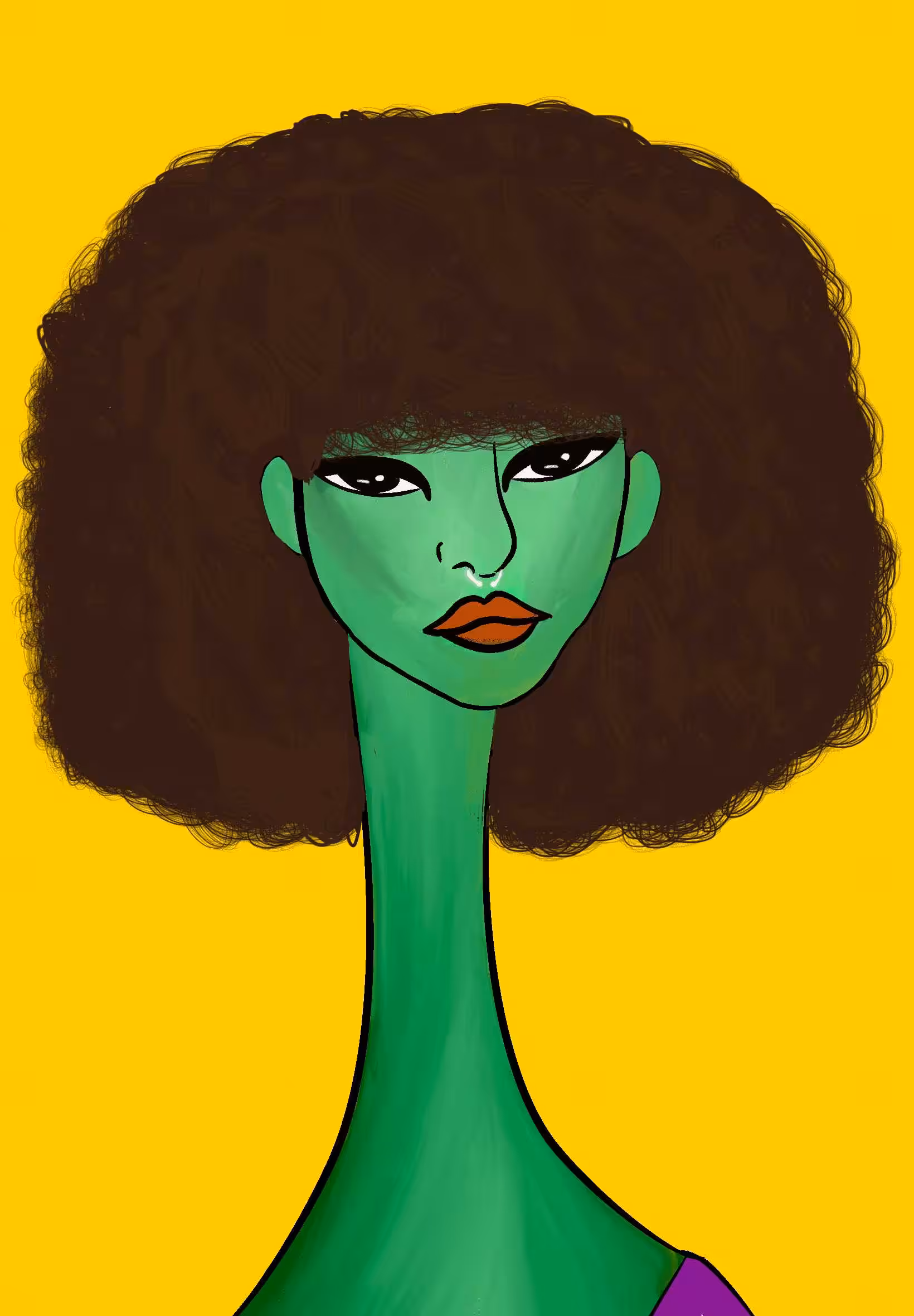 Long Neckie Ladies: Long Neckie Lady #2713