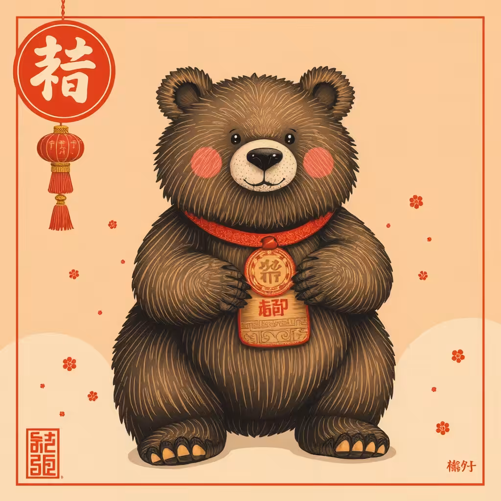 The Joyful Bear of Good Fortune
