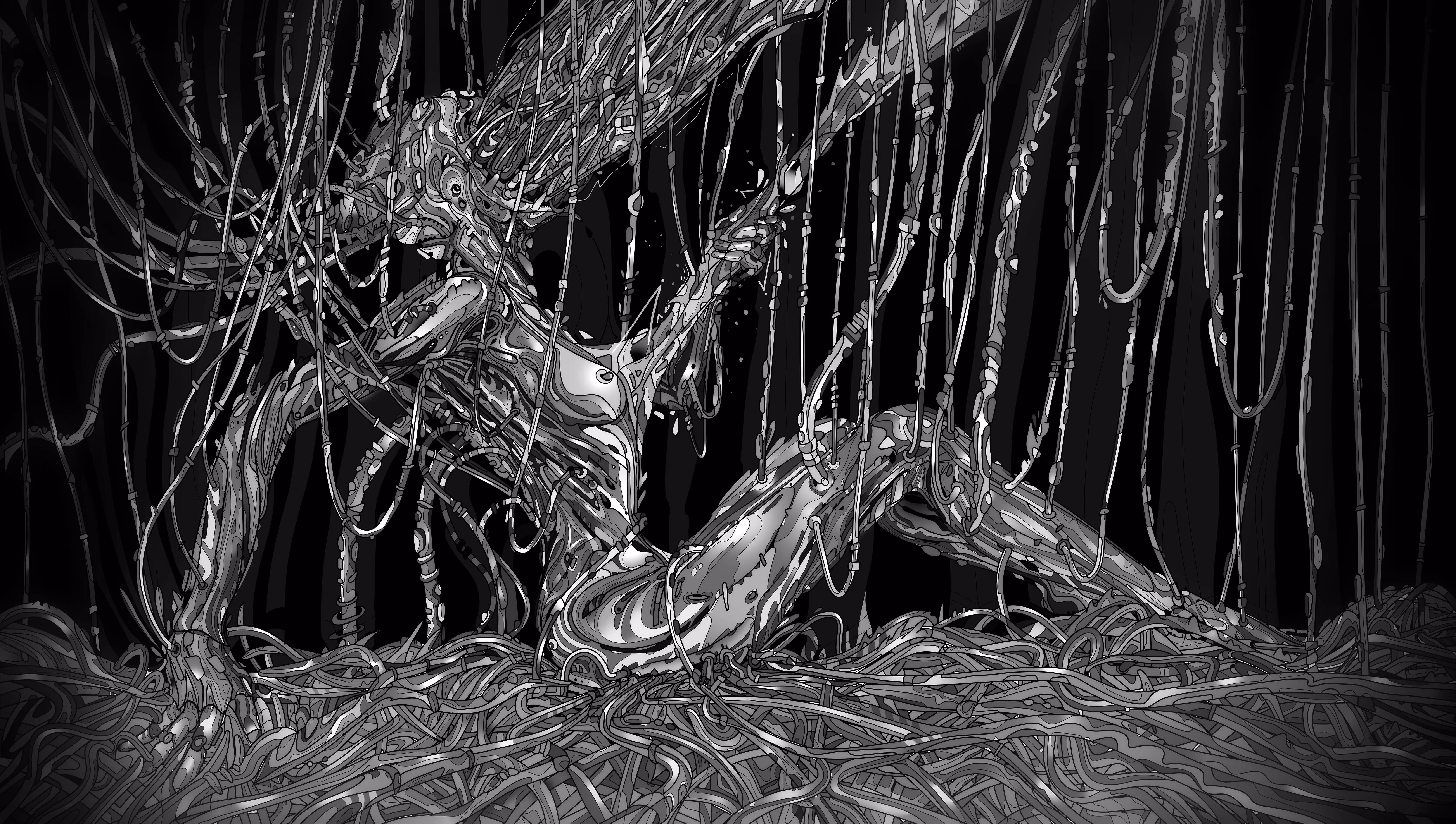 Our Lady of the Silver Wire by Matei Apostolelescu