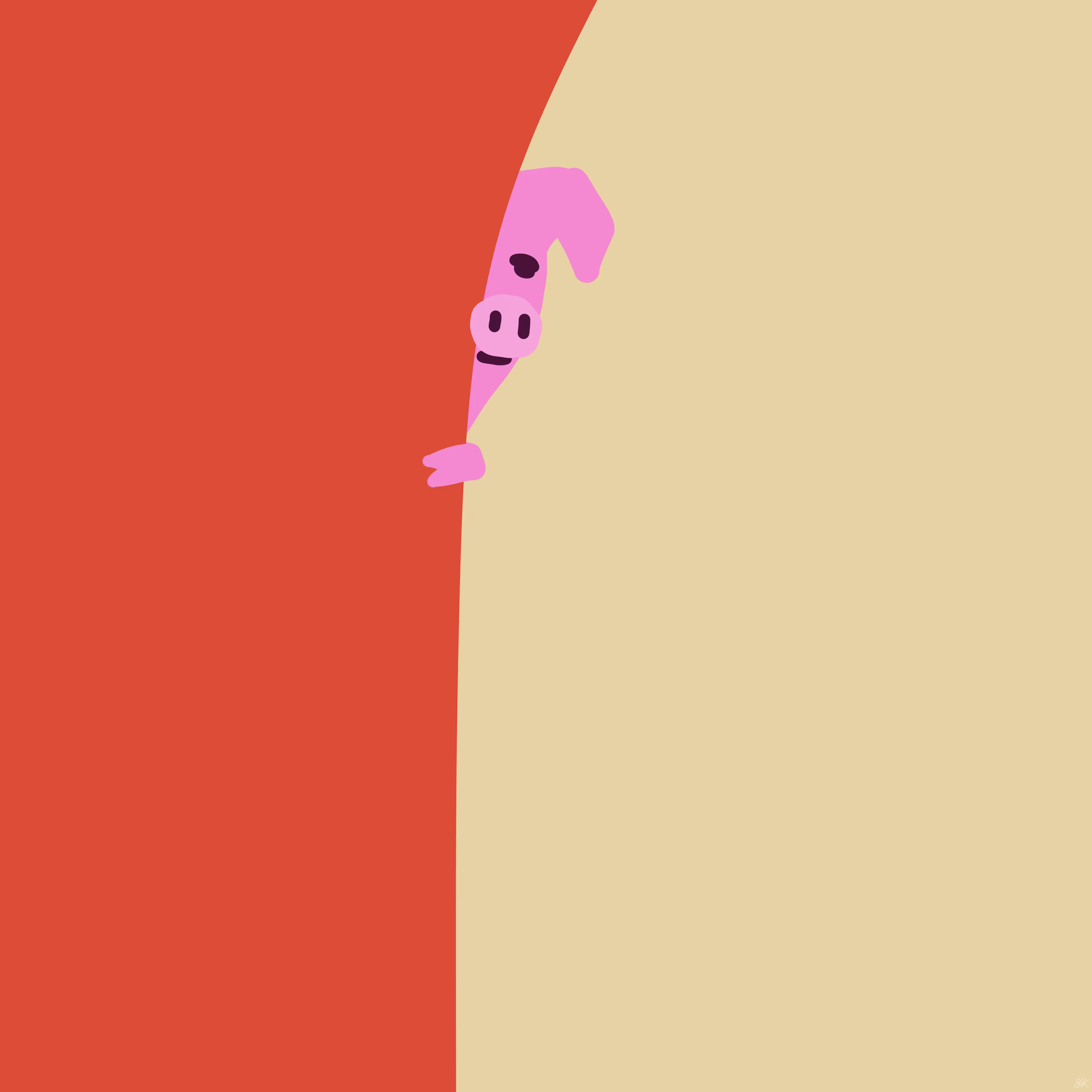 When you hide and hope somebody will come looking for you