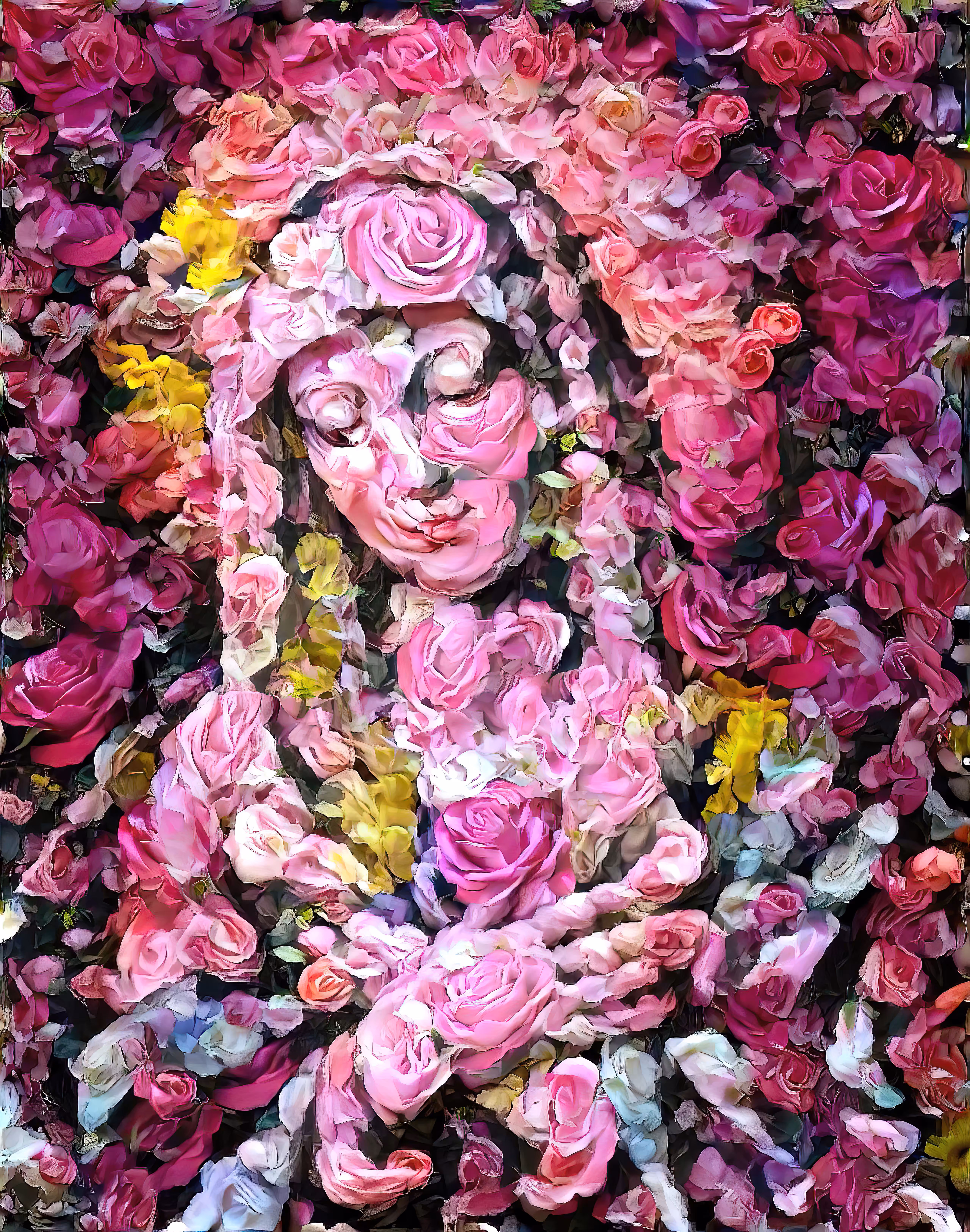 Lady of the Fake Flowers