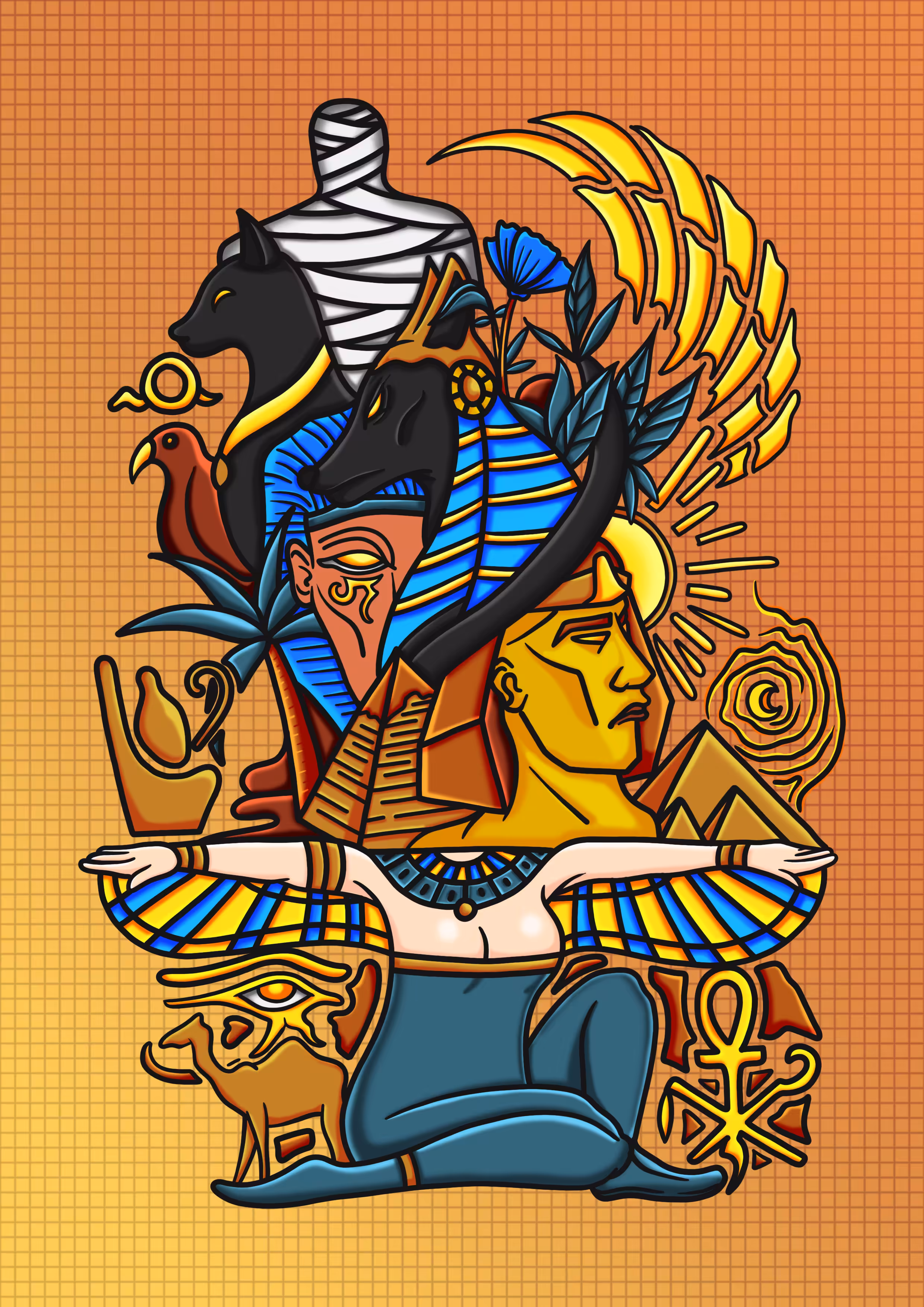 Symbol of belief in egypt