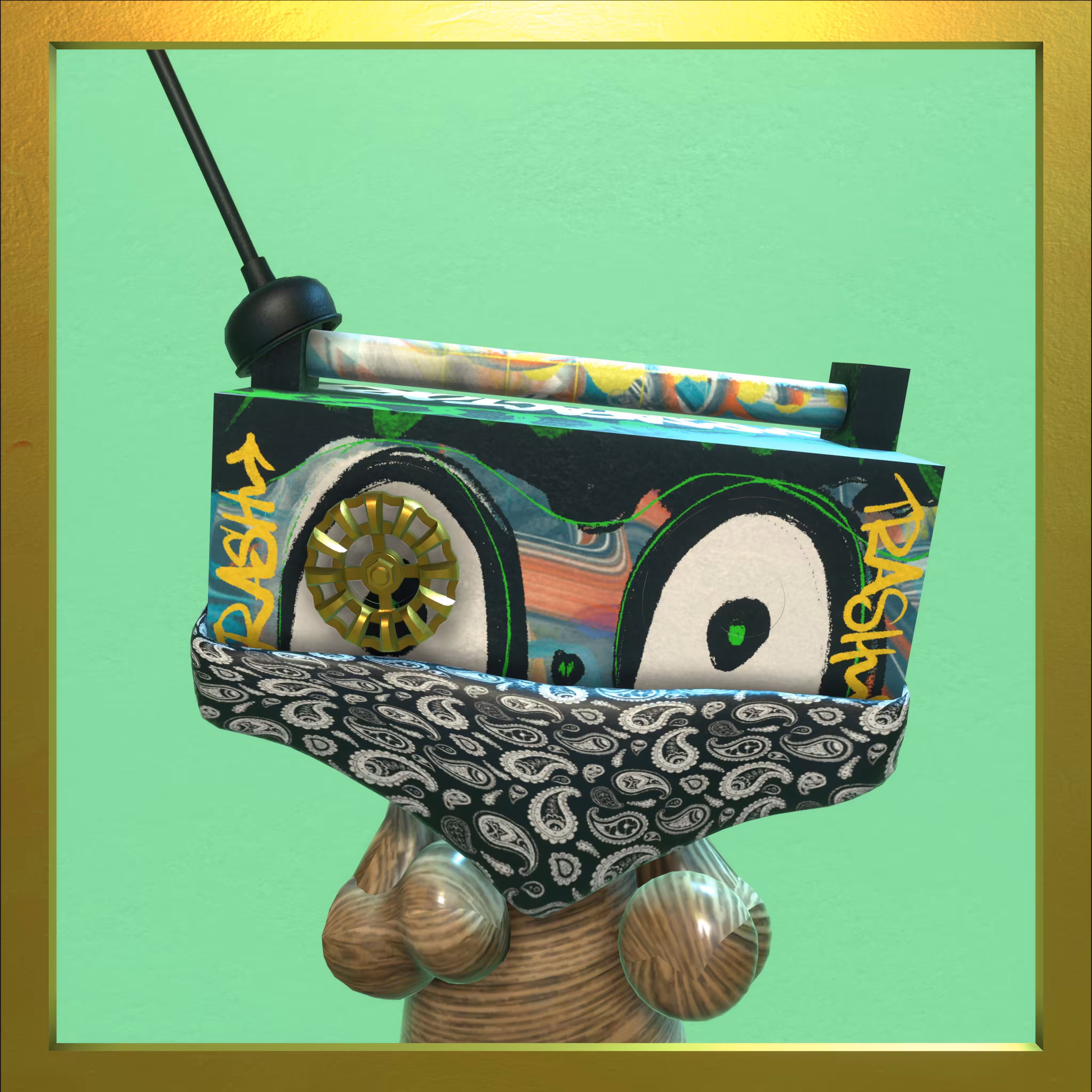 Boomboxhead #320