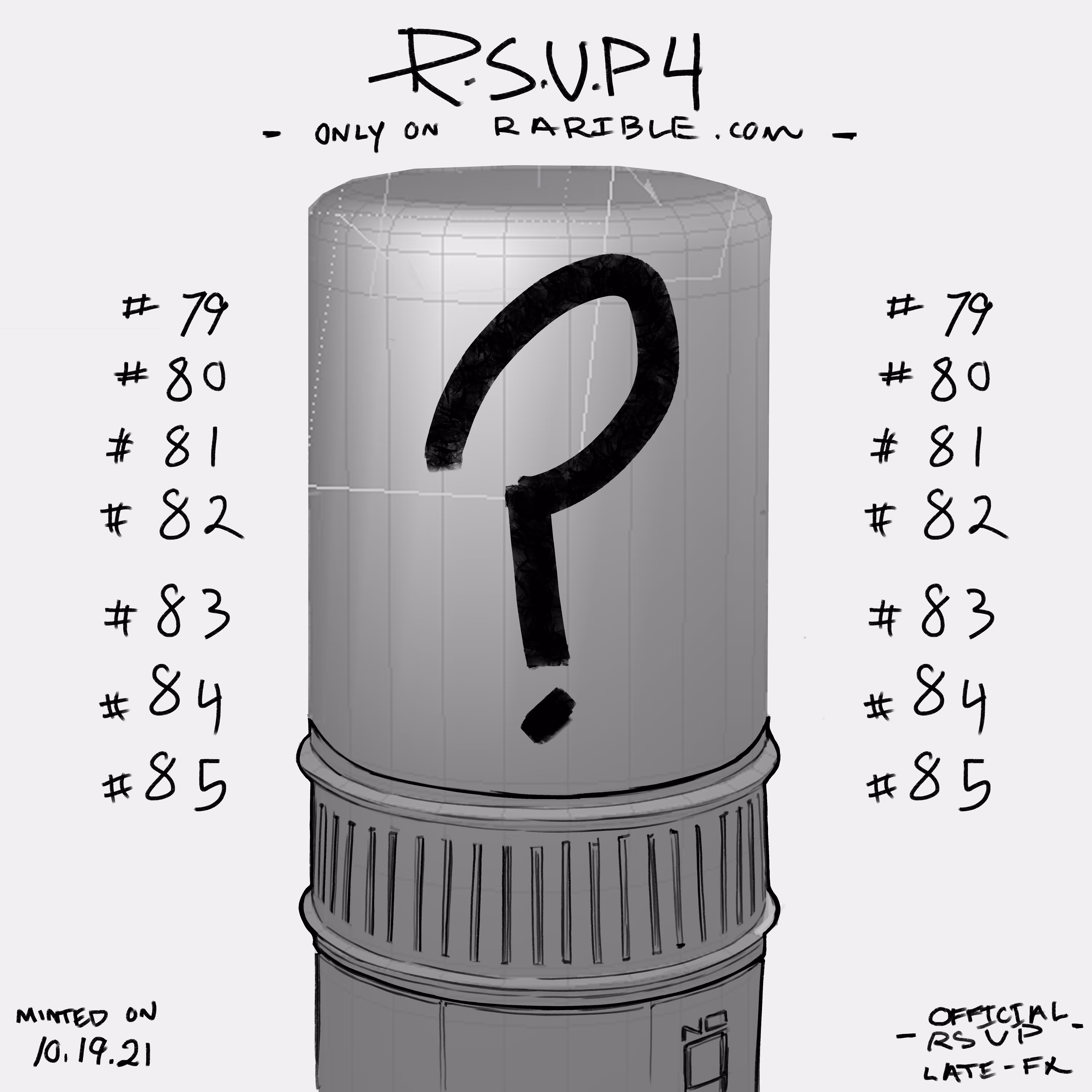 ERASERHEADZ RSVP4 
