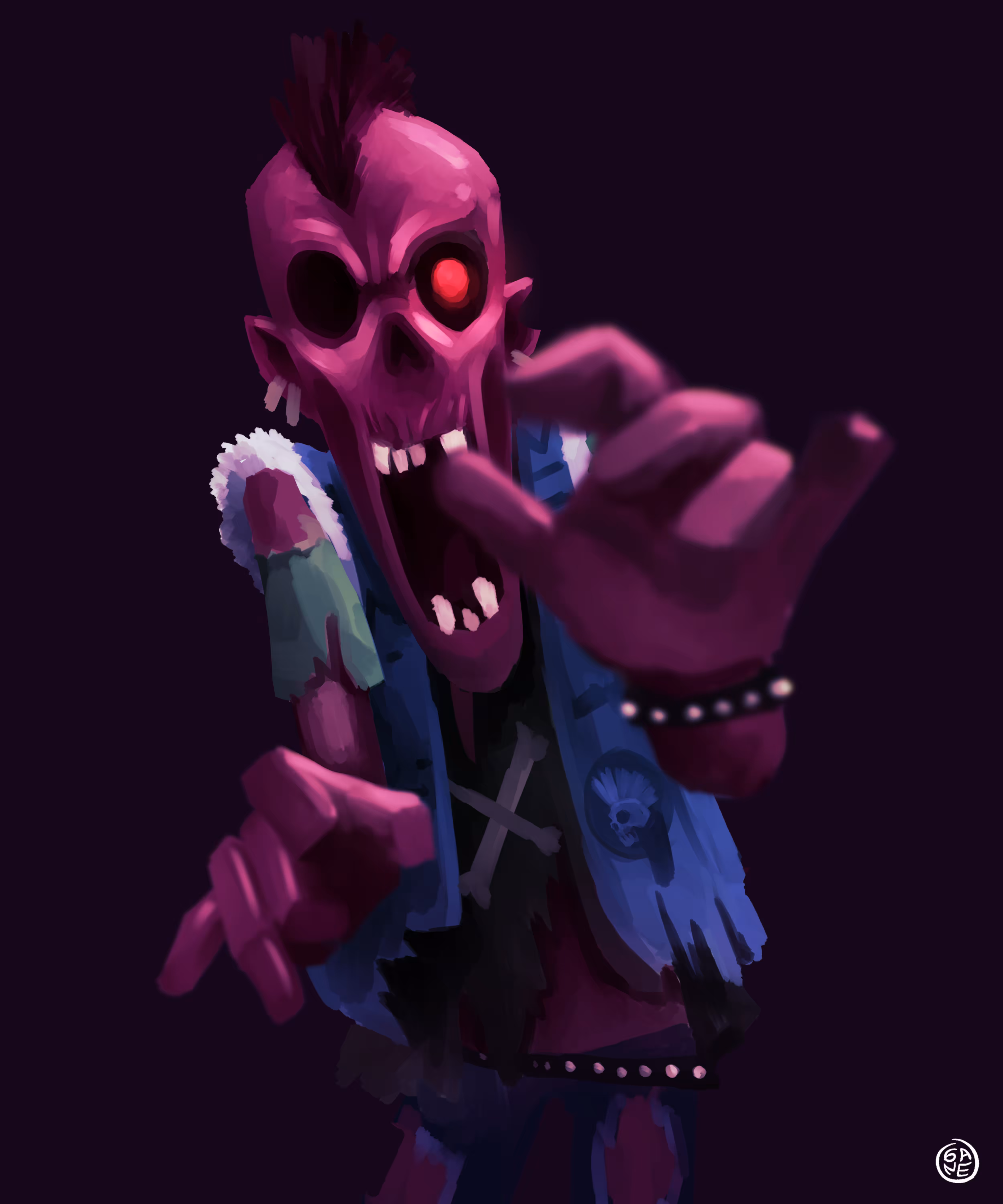 Punk Zombie #1
