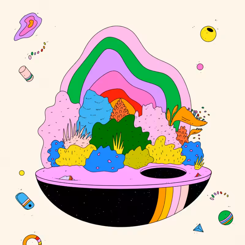🌈🌴🪐 #195