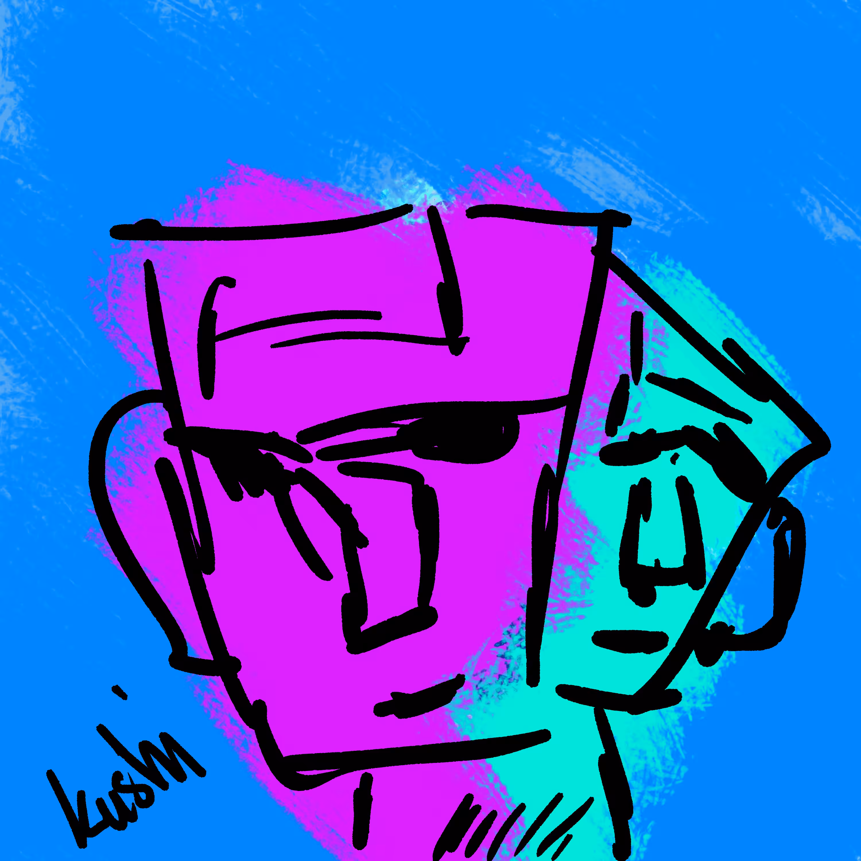 Ink Faces #7