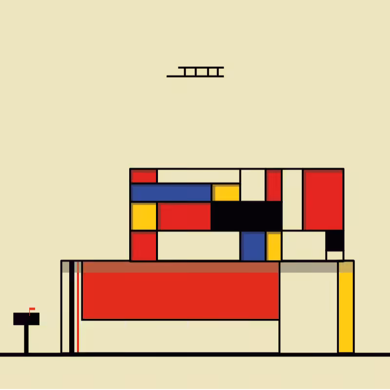 The Mondrian’s Houses #41