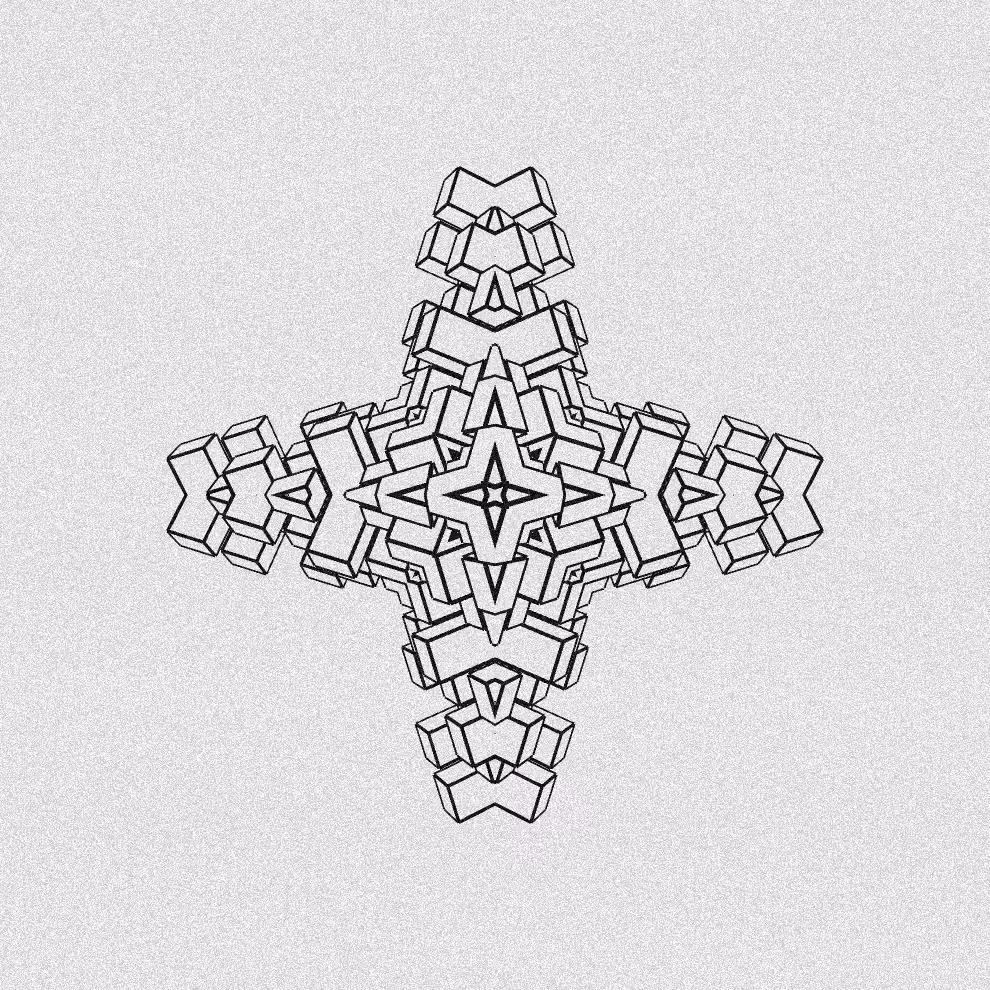 Monochrome Kaleido #34
