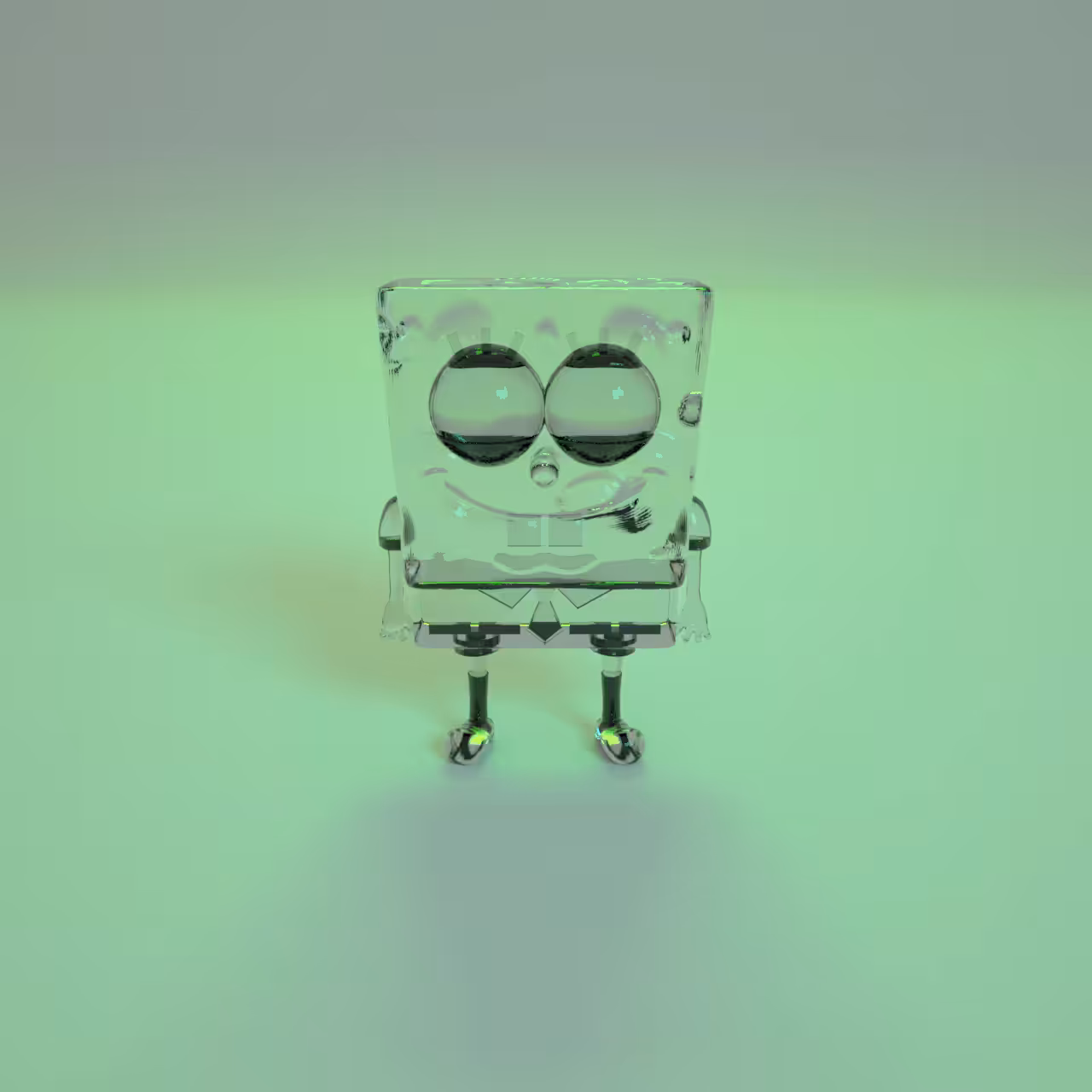 Glassed Spong.