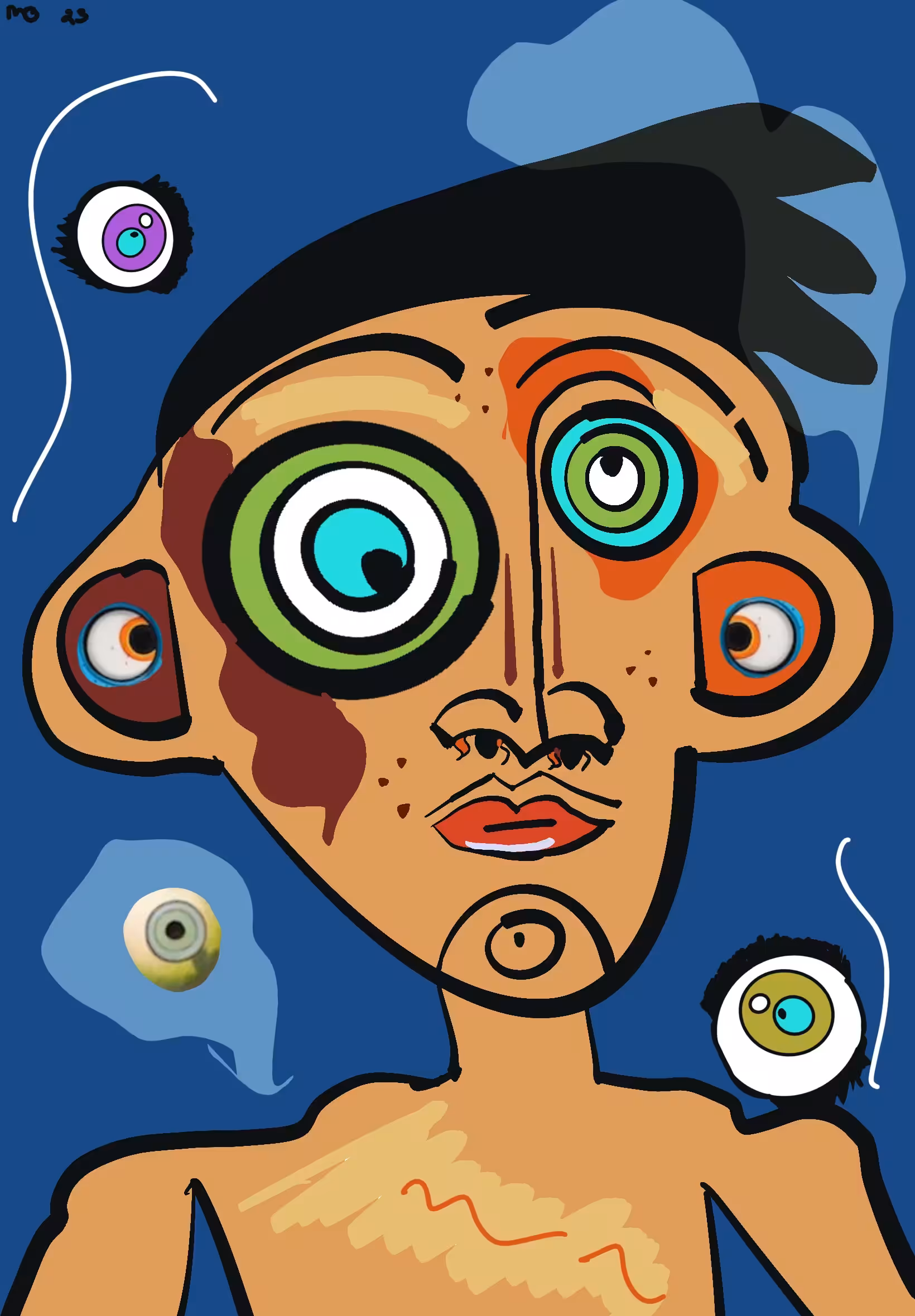 Eyes see you! 