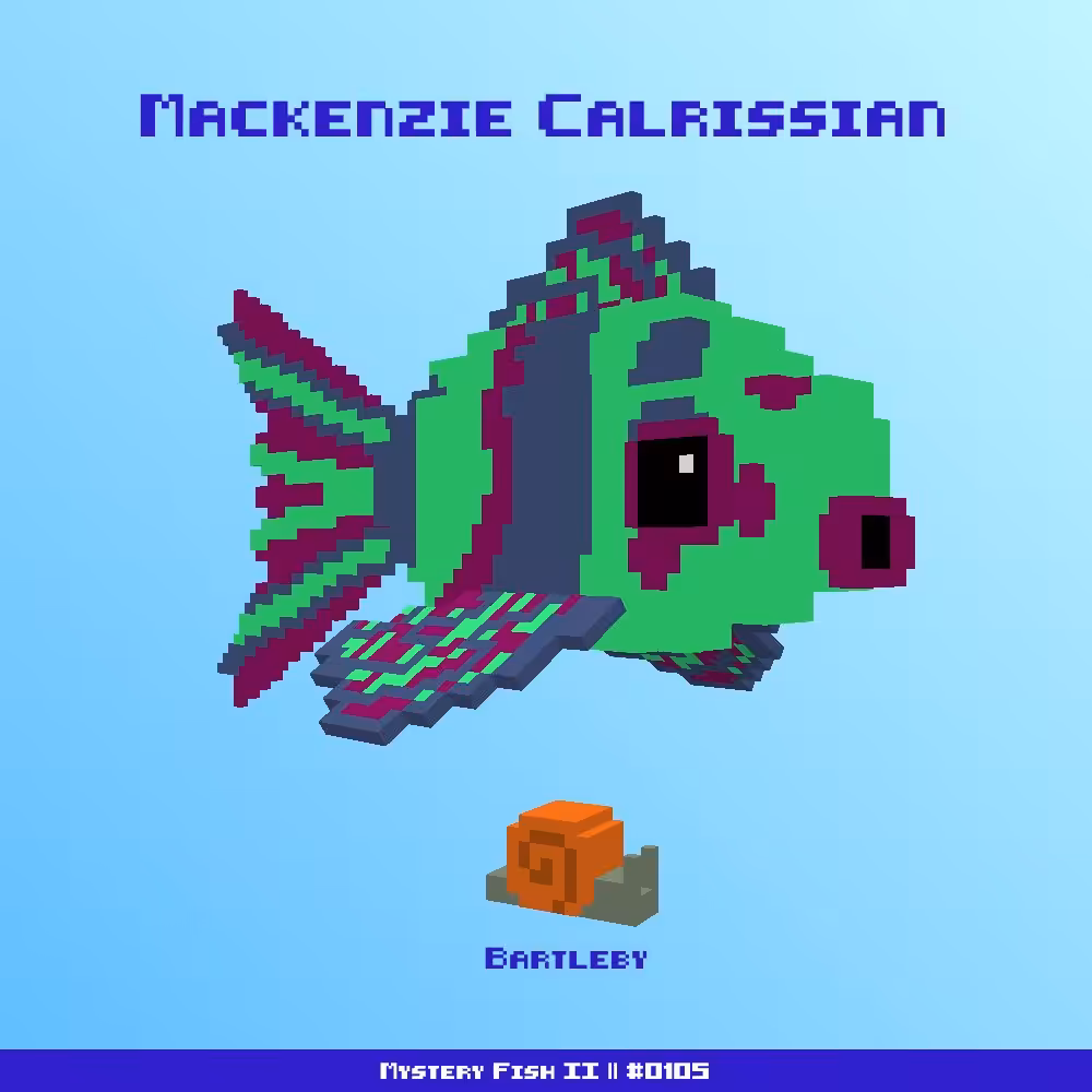 Mackenzie Calrissian :: Mystery Fish 0105/1000 