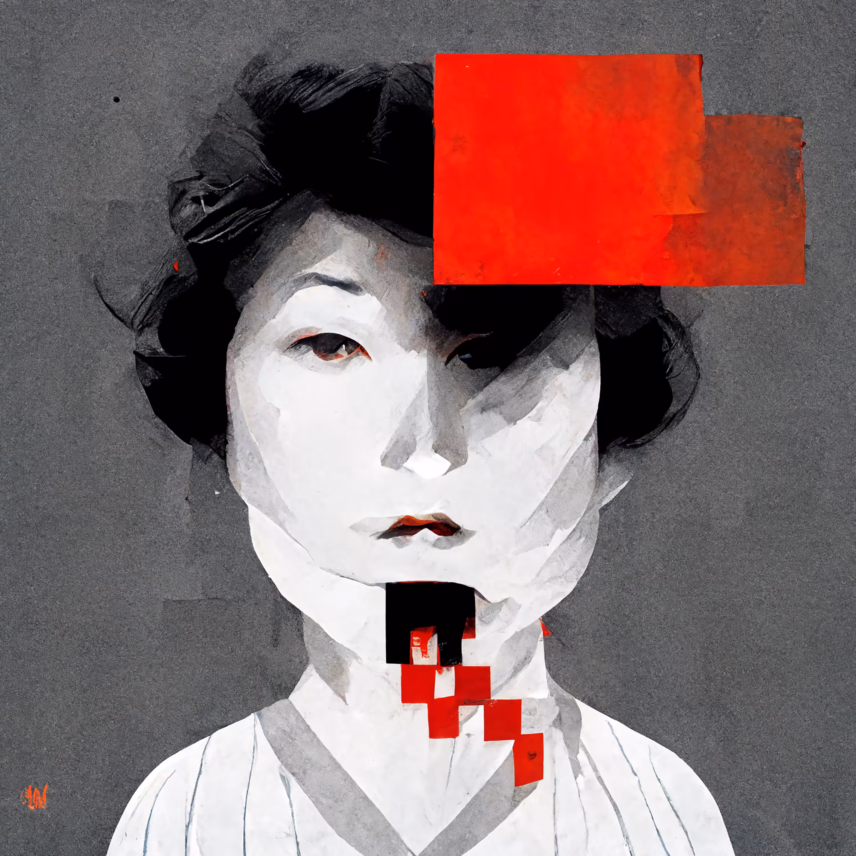 Red Pixels from the East #50