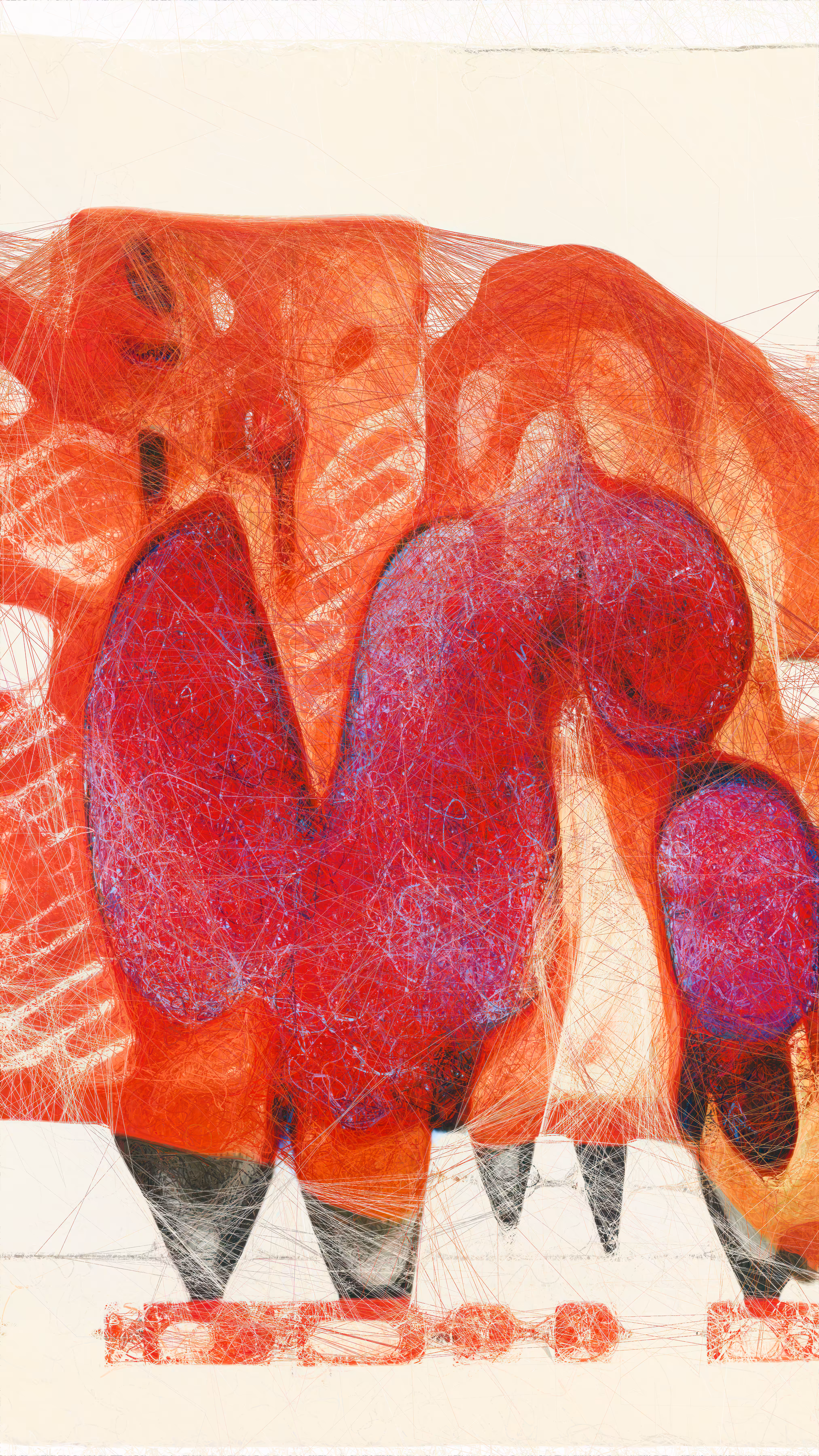 Unsupervised — Burned — Machine Hallucinations — MoMA Dreams #3