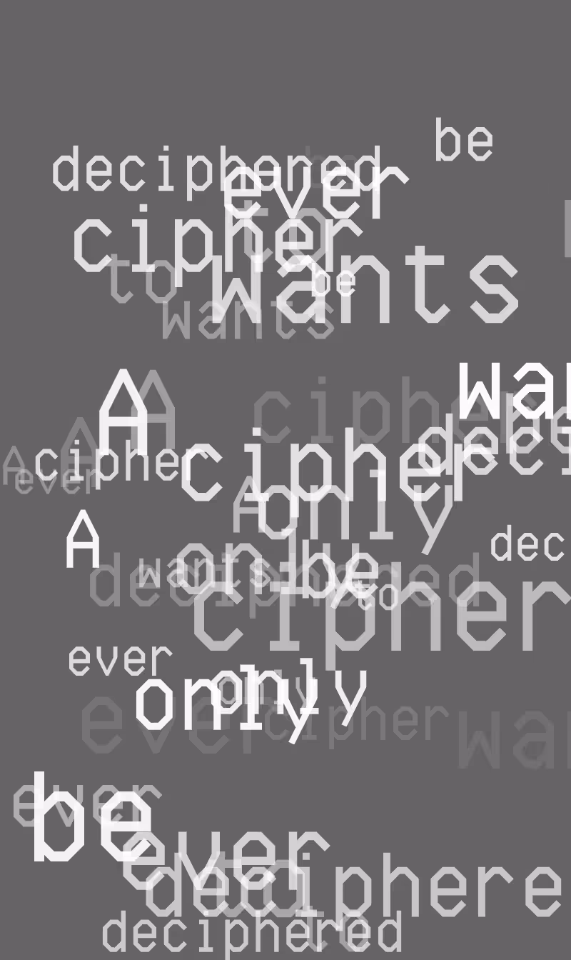 CRYPTIC POEMS #229 | AOLS #1107