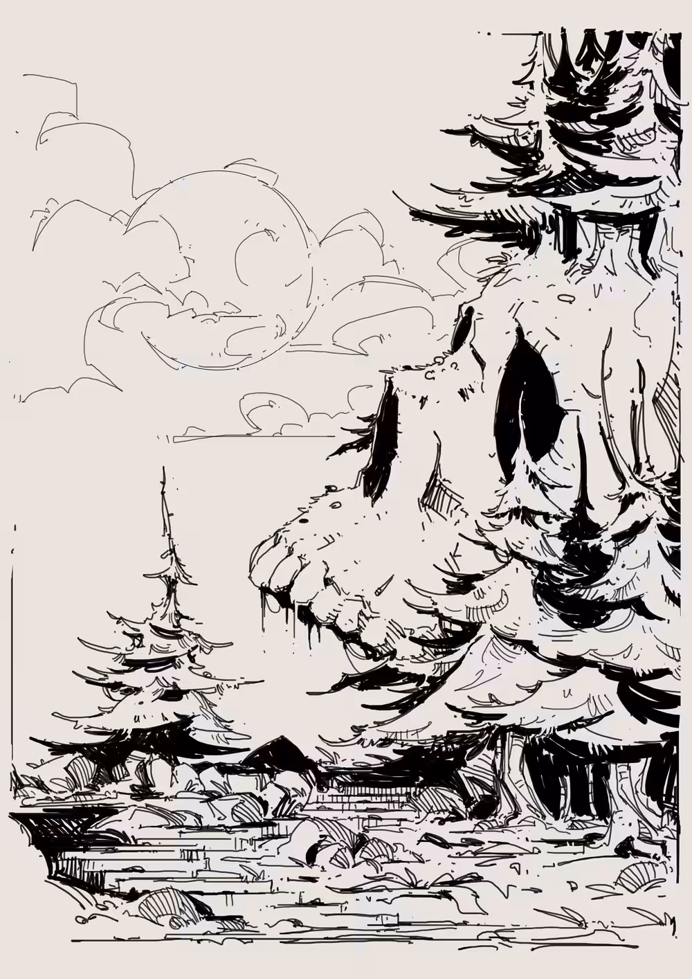 Forest Skull