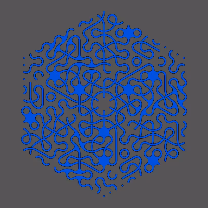 Threefold Symmetry - Dark Variations #336