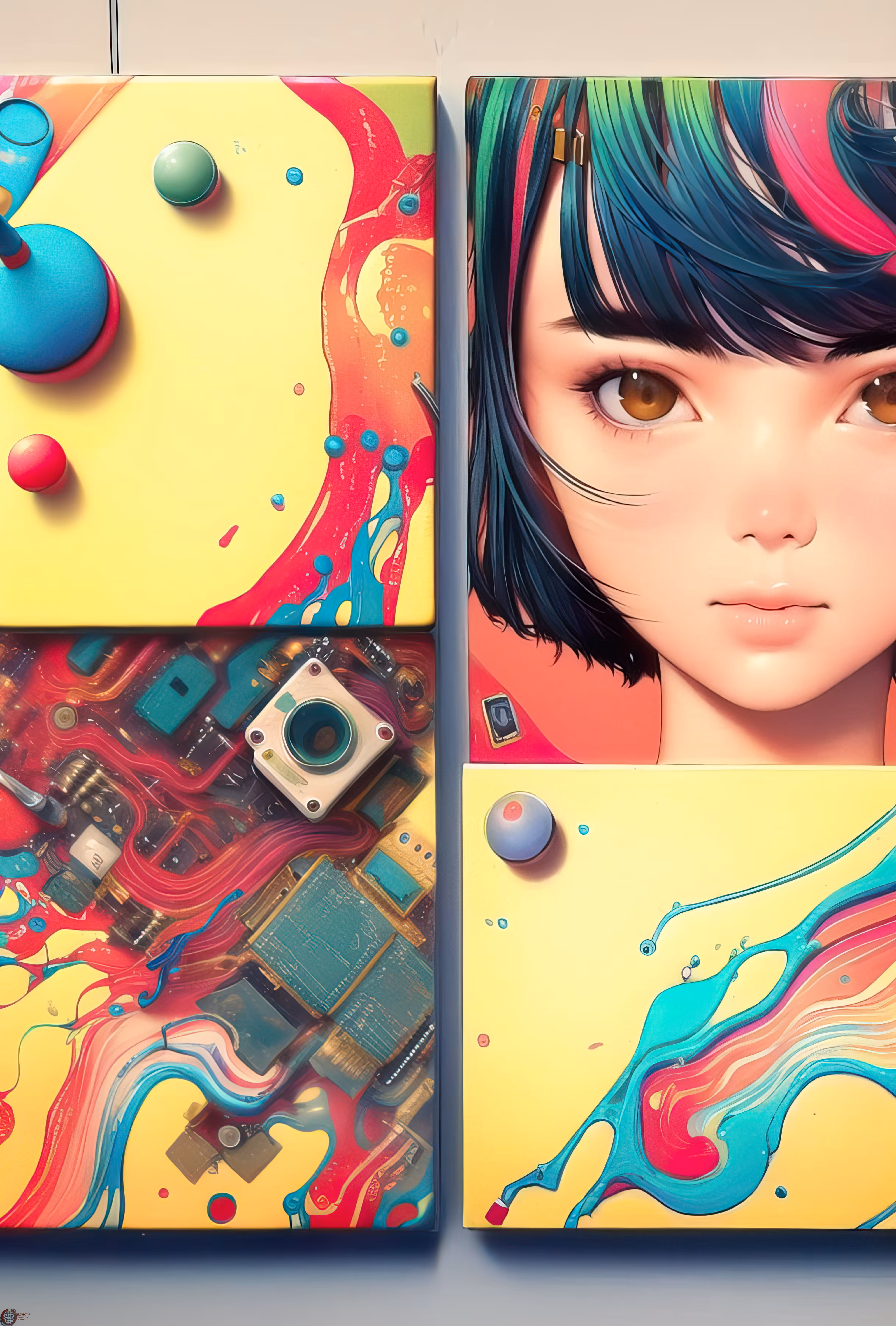 Microchip Painting