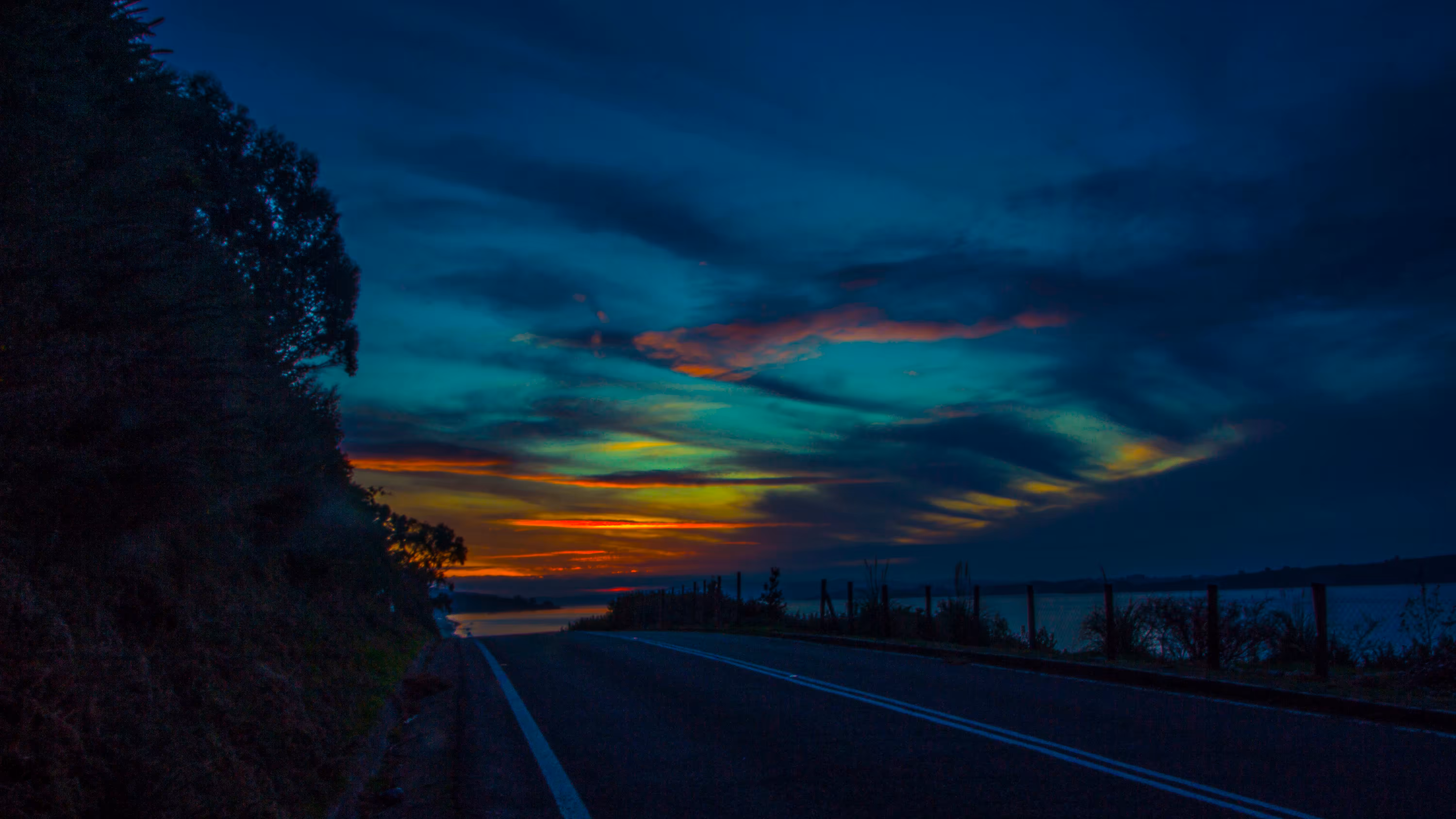 Sunset Chile