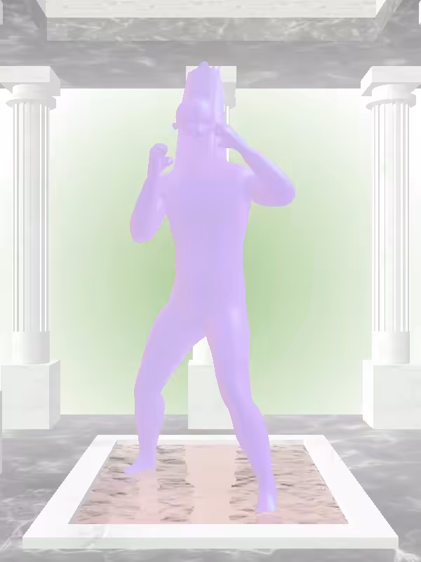 HeavenComputer: The Punching Bright Purple Man #7691