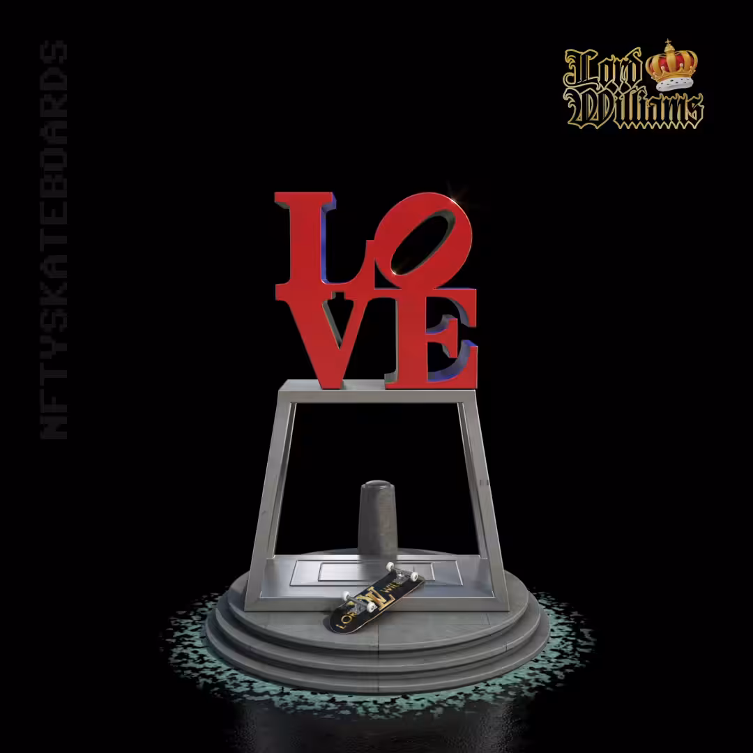 nftyskateboards NFT#030 – Lord Williams “LOVE”