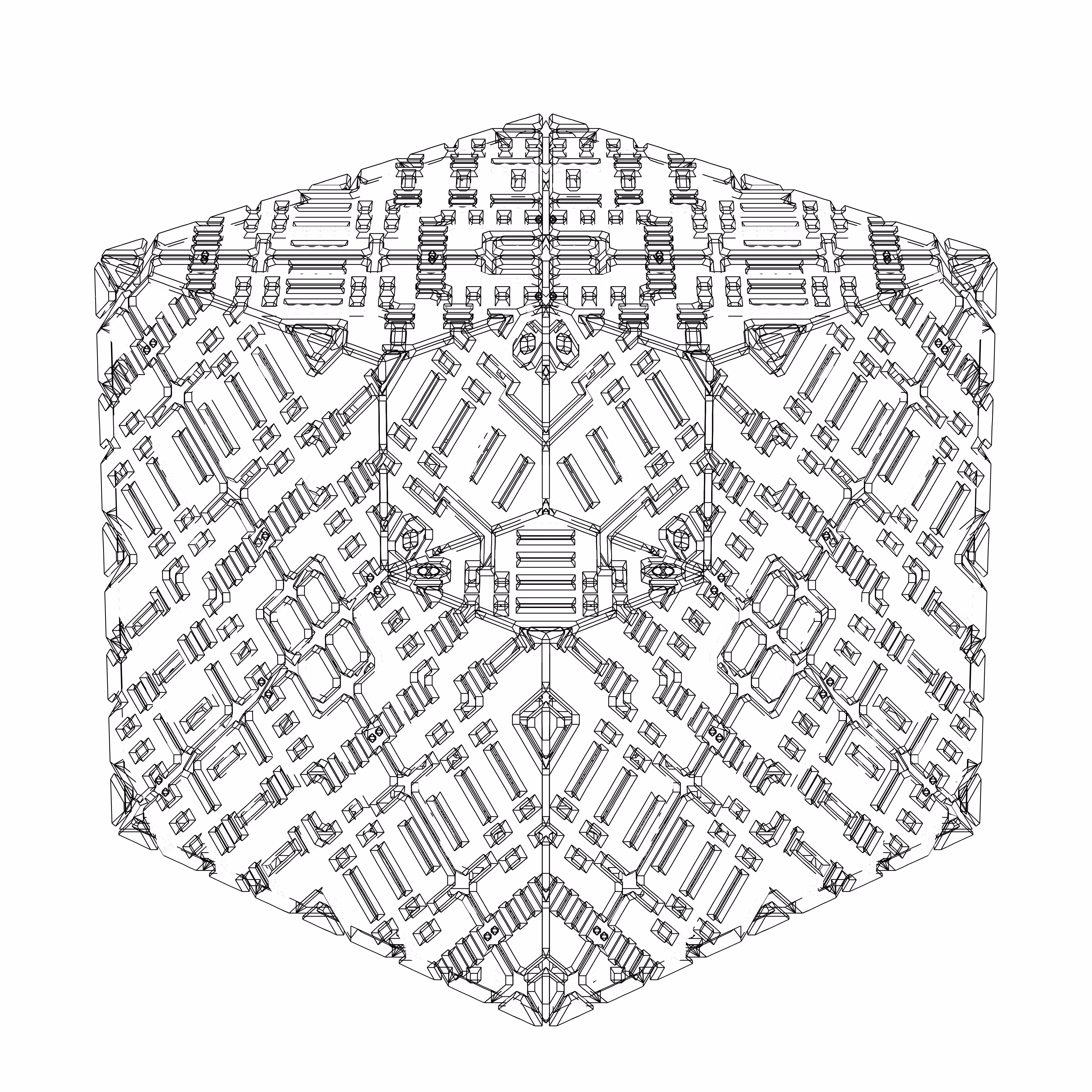 LL21 Alien Art Cube #408