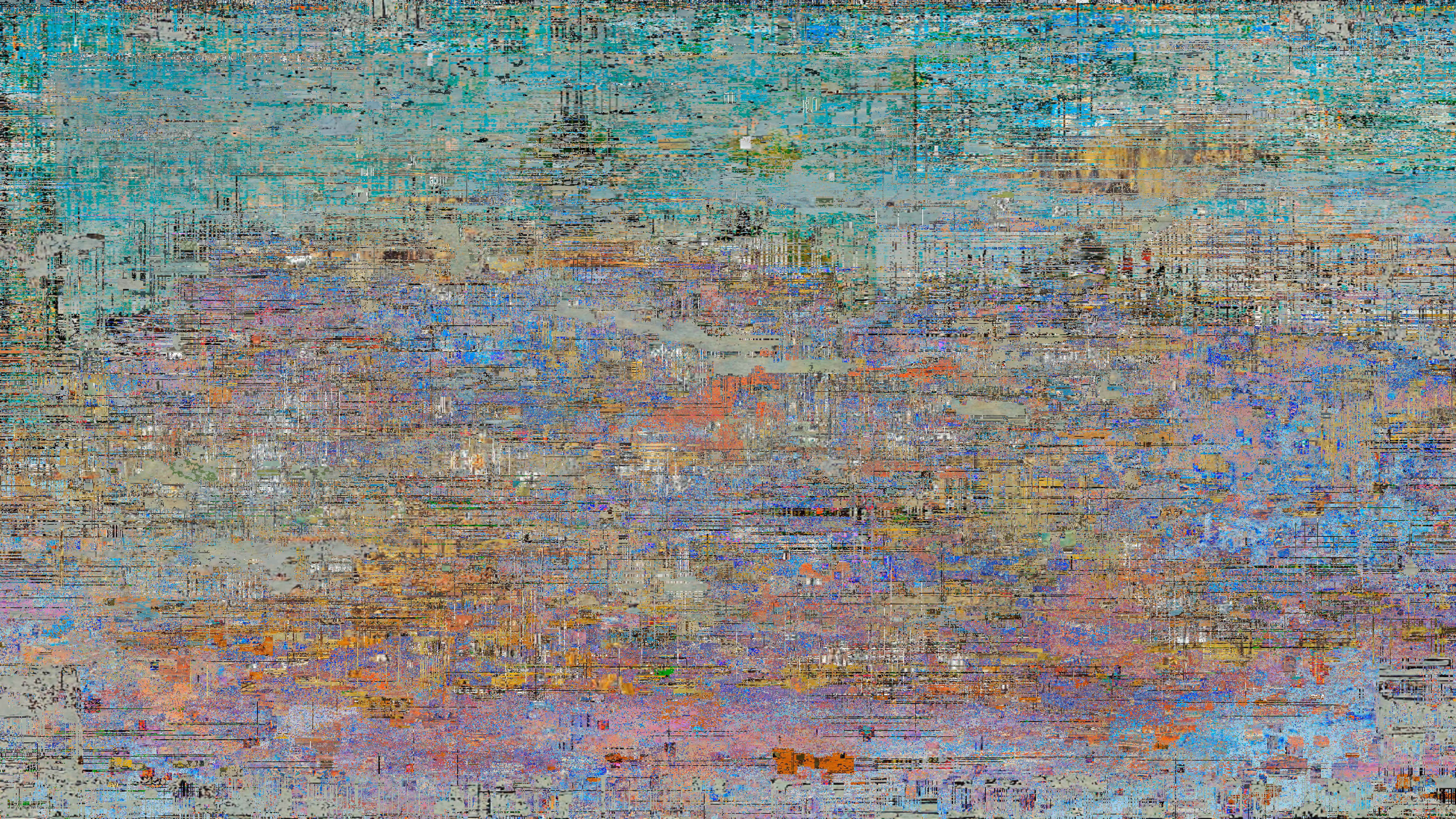Machine perception of a landscape 
