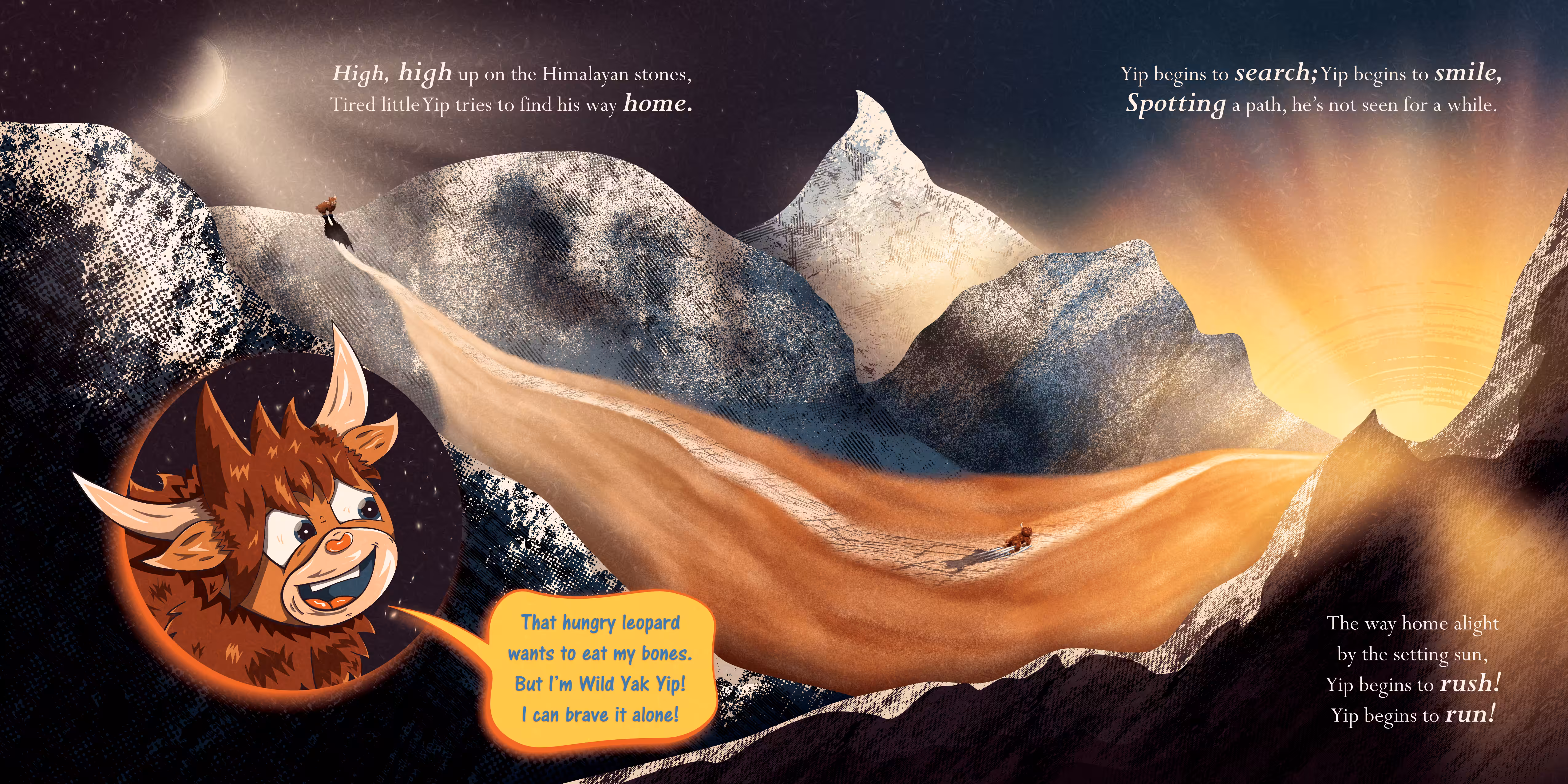 Wild Yak Yip: Children's Picture Book [Pages 28-29]