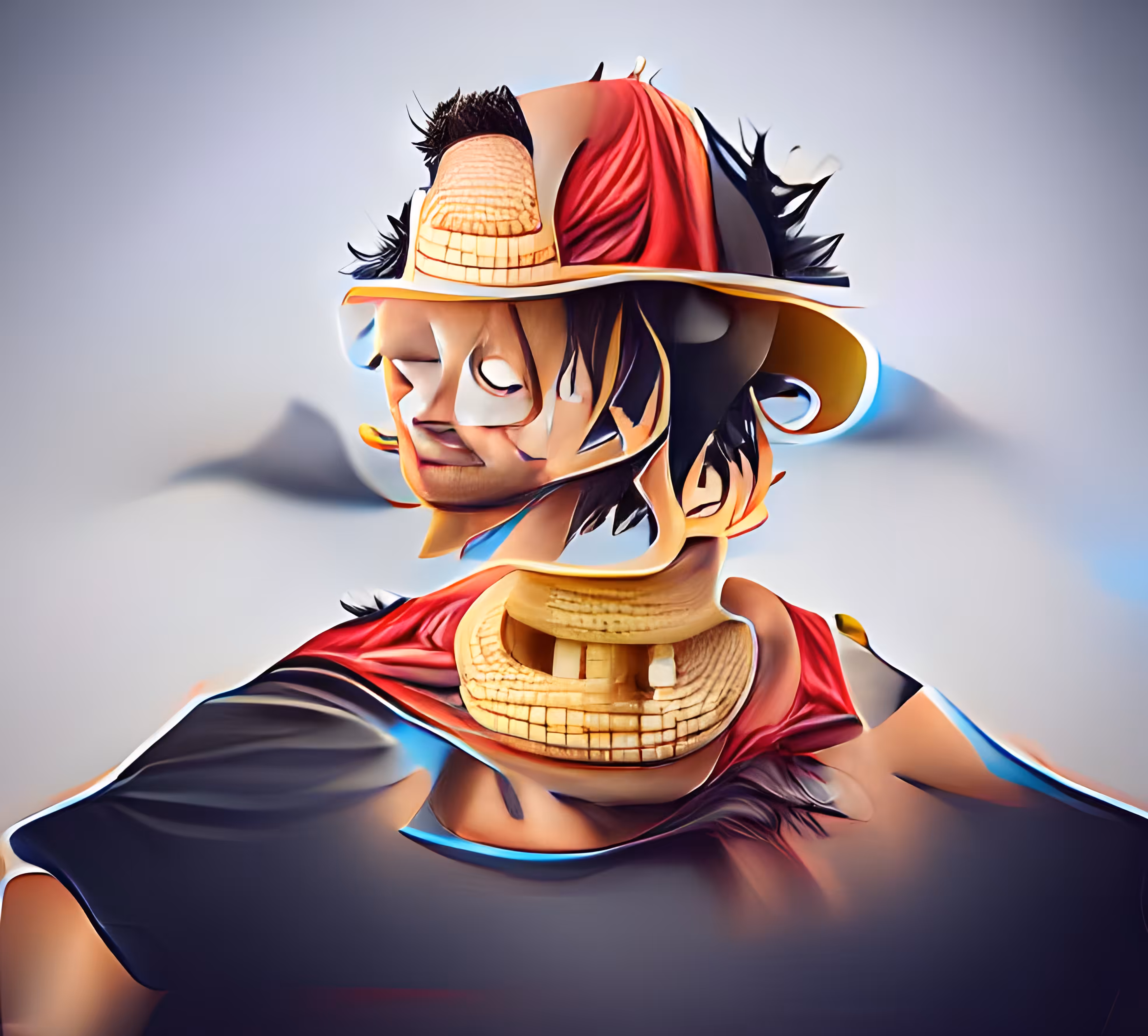 Faces #035 - Luffy 