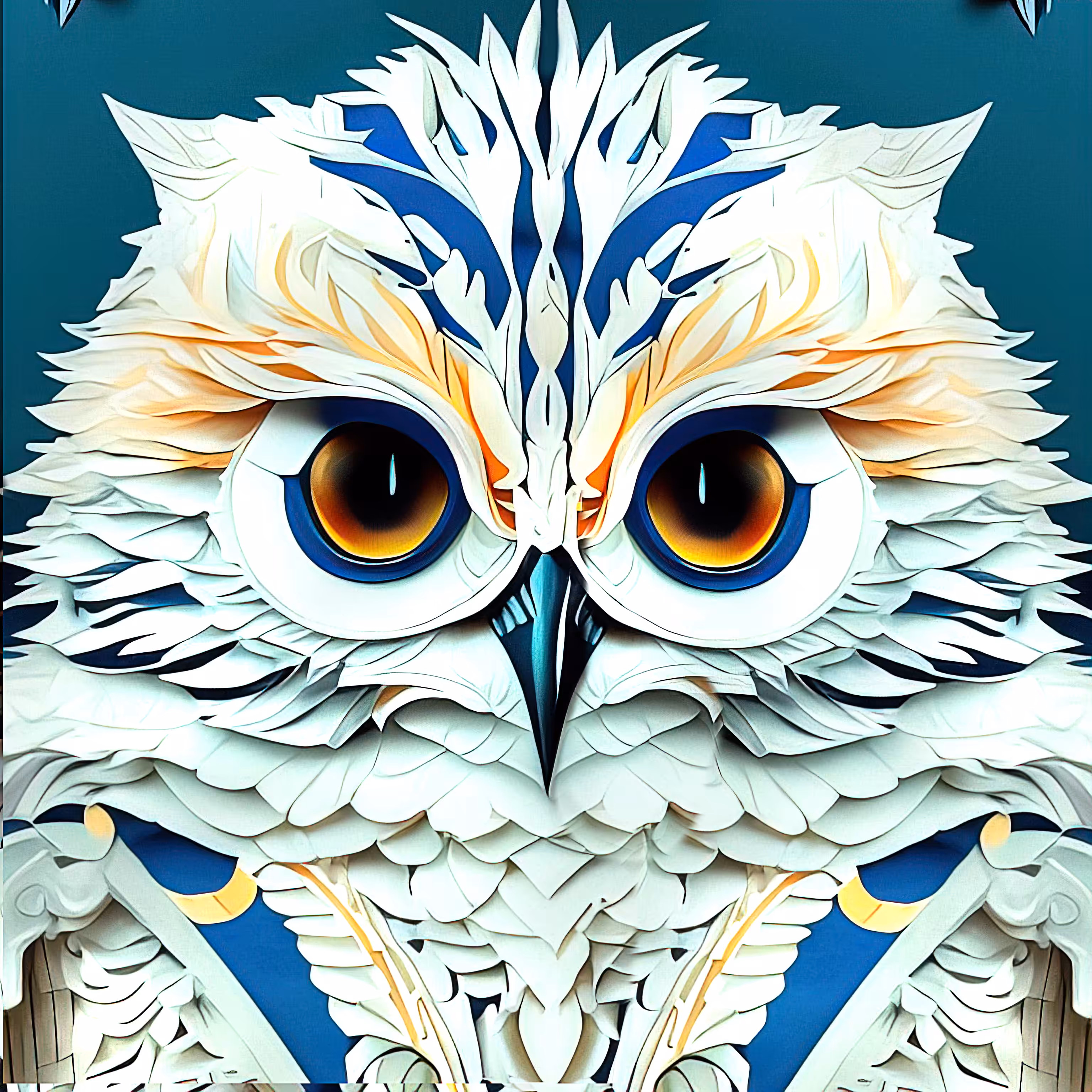 Life in Te-Zoo: White Owl 