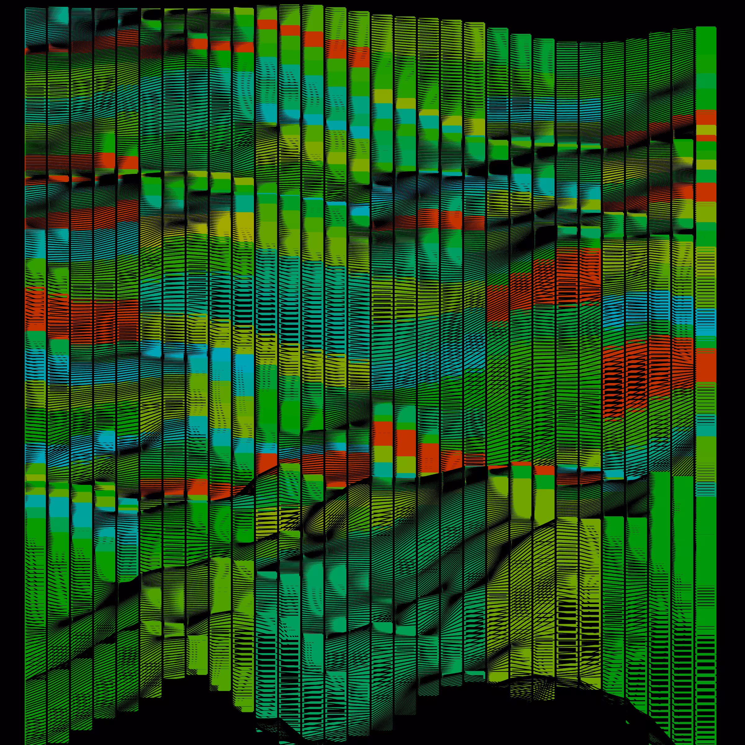 Rainbow mountains #42