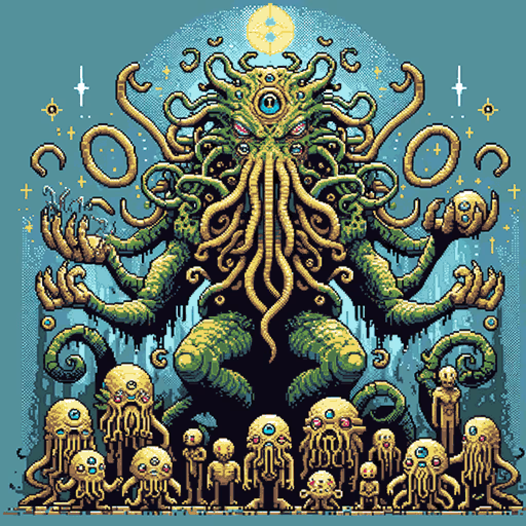 Cthulhian Oracle, Keeper of the Celestial Confluence