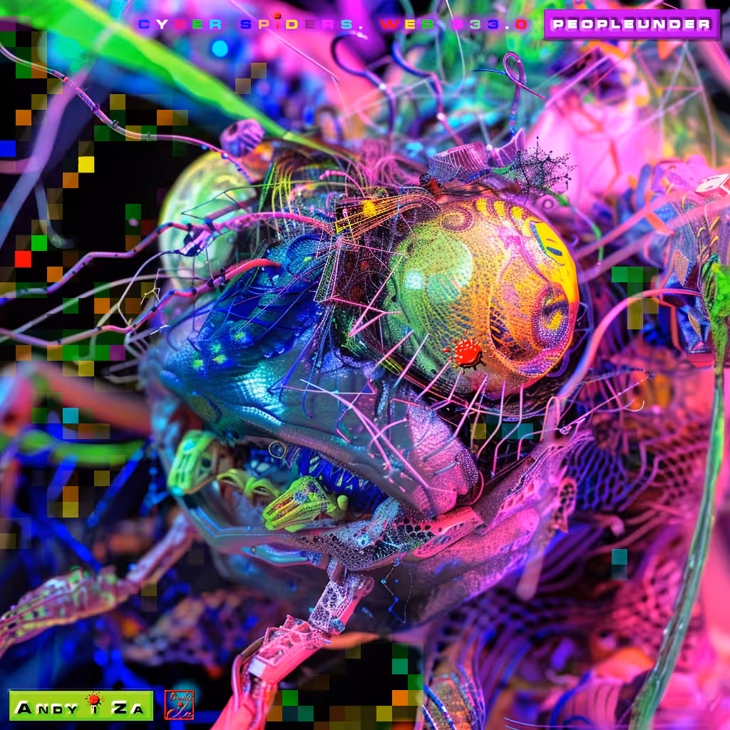 CYBER Spiders. WEB 333.0. #01. PEOPLEUNDER