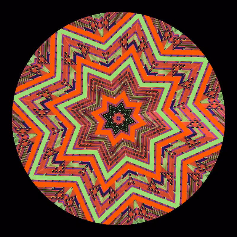Binary kaleidoscope #52
