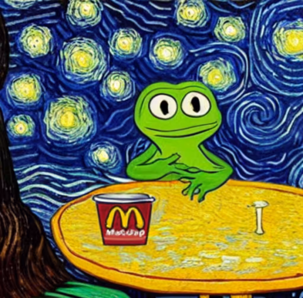 Pepe's Starry Night