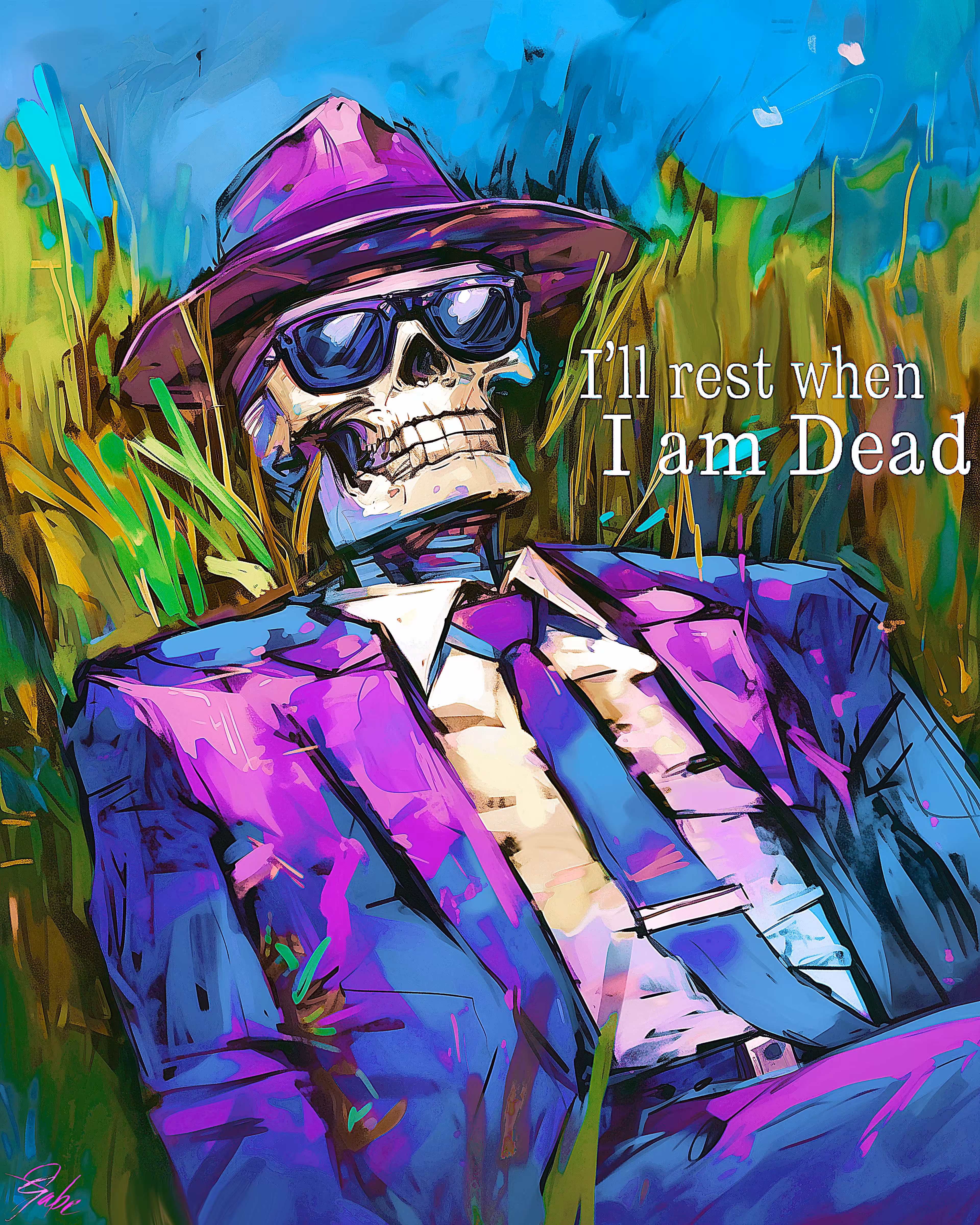 Day #168: “I’ll Rest When I Am Dead”