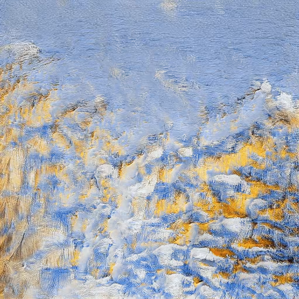 AI imagined painting of the sea #1