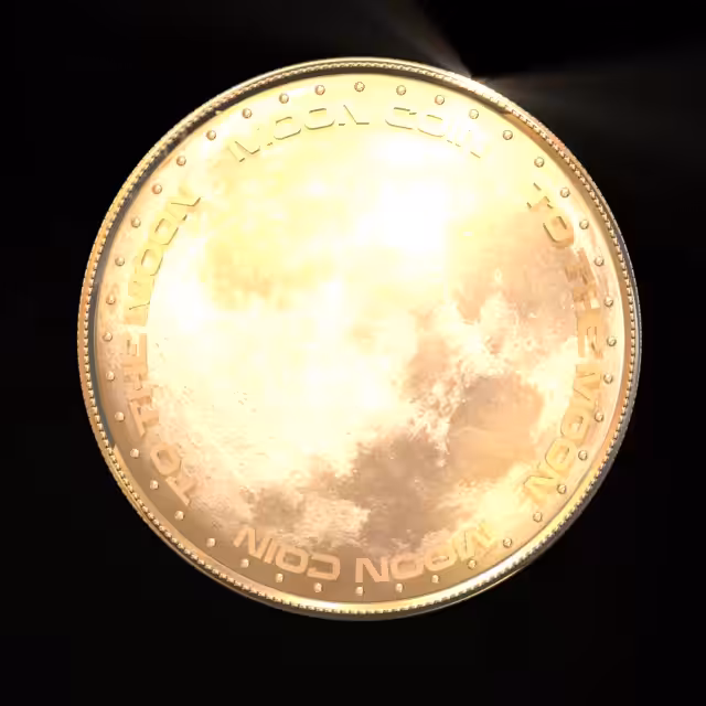 Moon Coin / Gold
