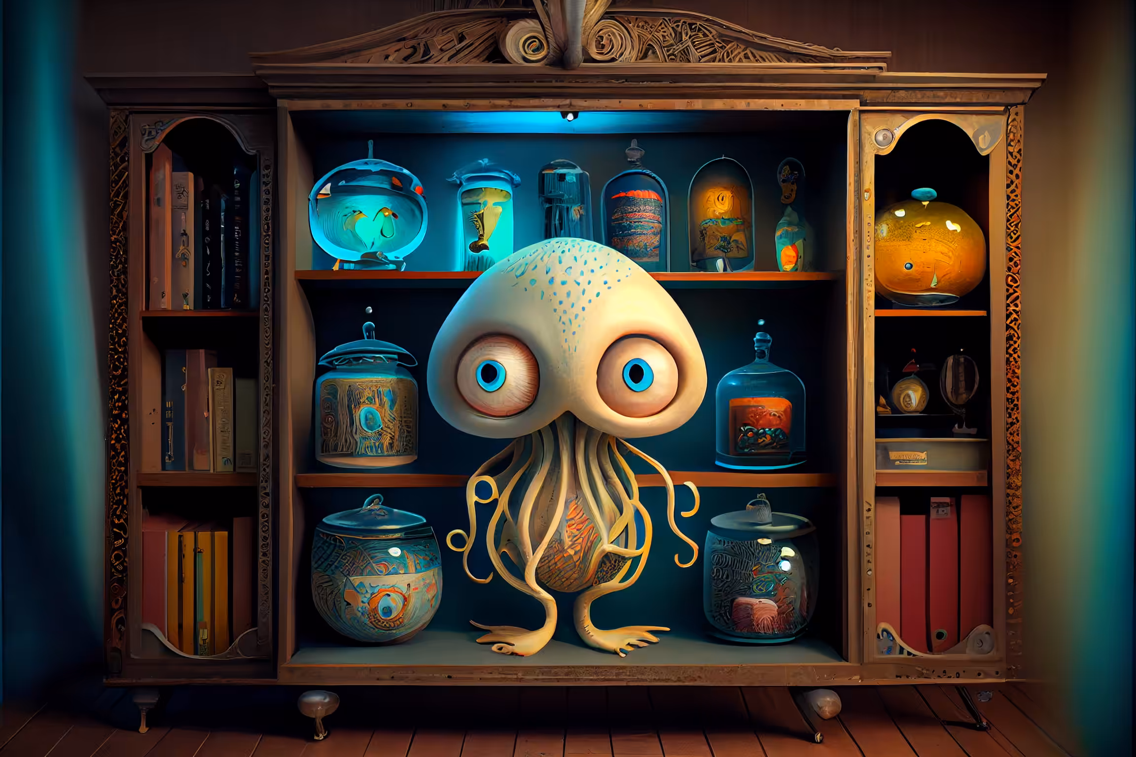 A.I. Creations: The Cabinet of Dr. Calamari