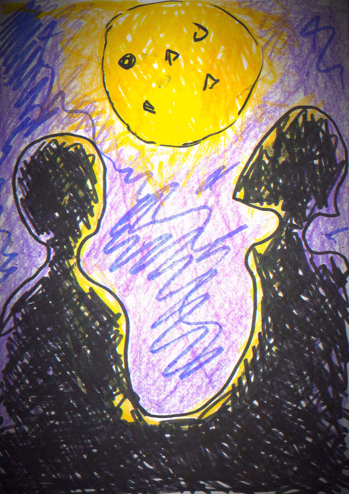 And the moon is the only light we'll see.